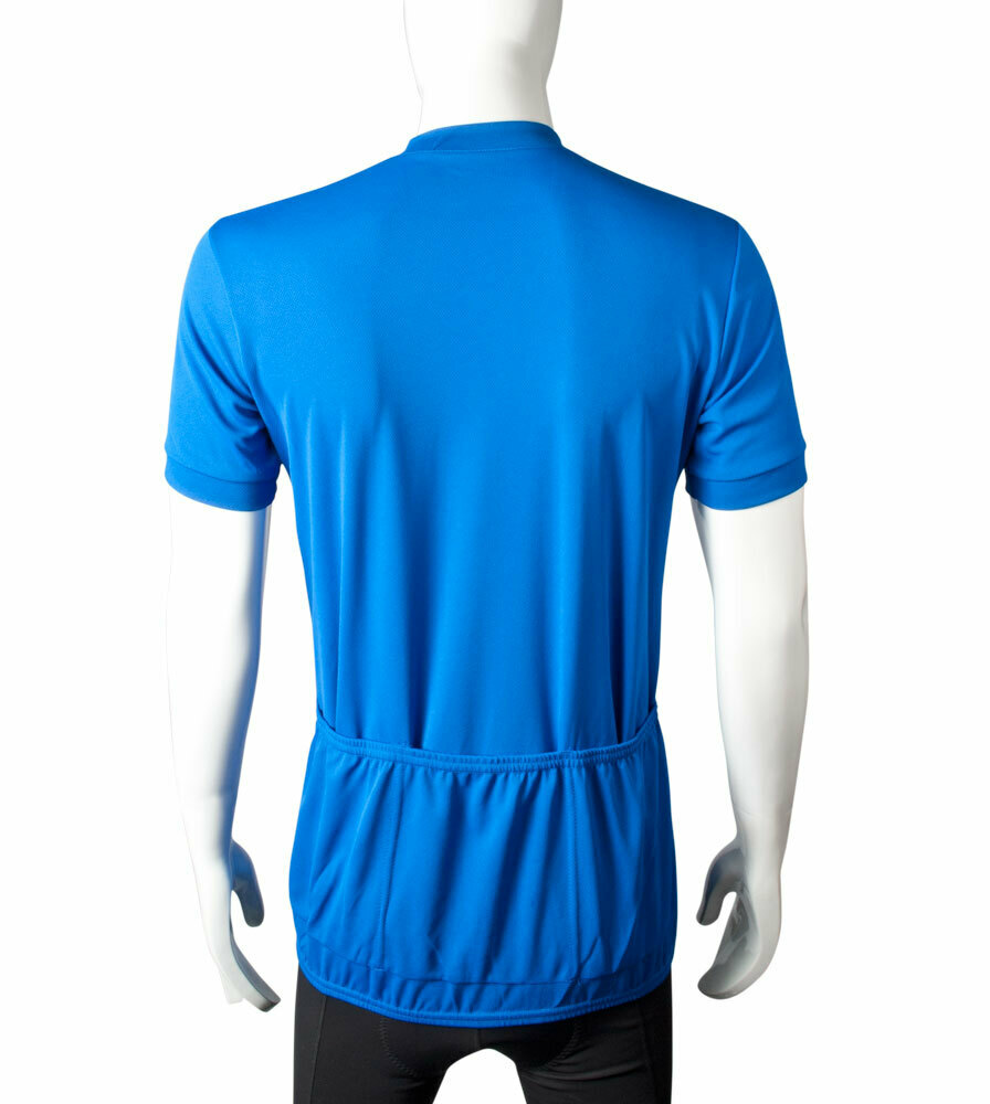 Tall Solid Color Cycling Jersey | Short Sleeve | Lightweight | Made in the USA