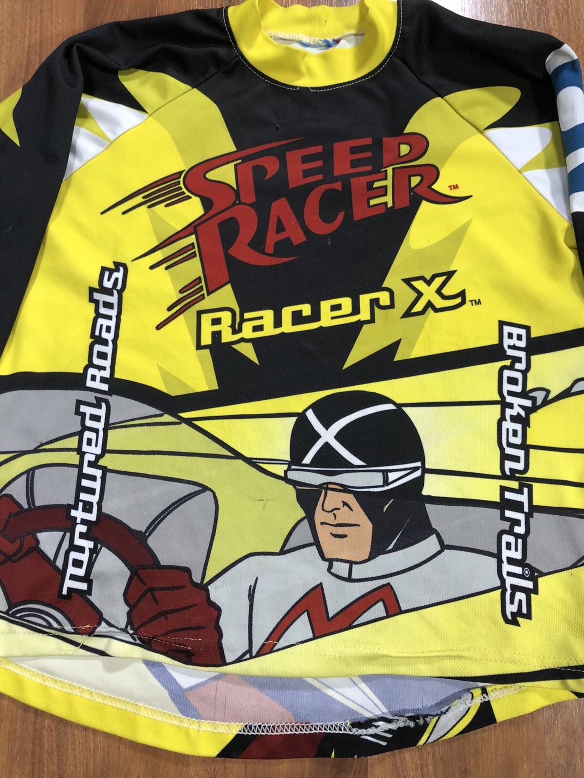 Speed Racer X Men’s Size Small Long Sleeve Cycling Jersey Adrenaline Promotions