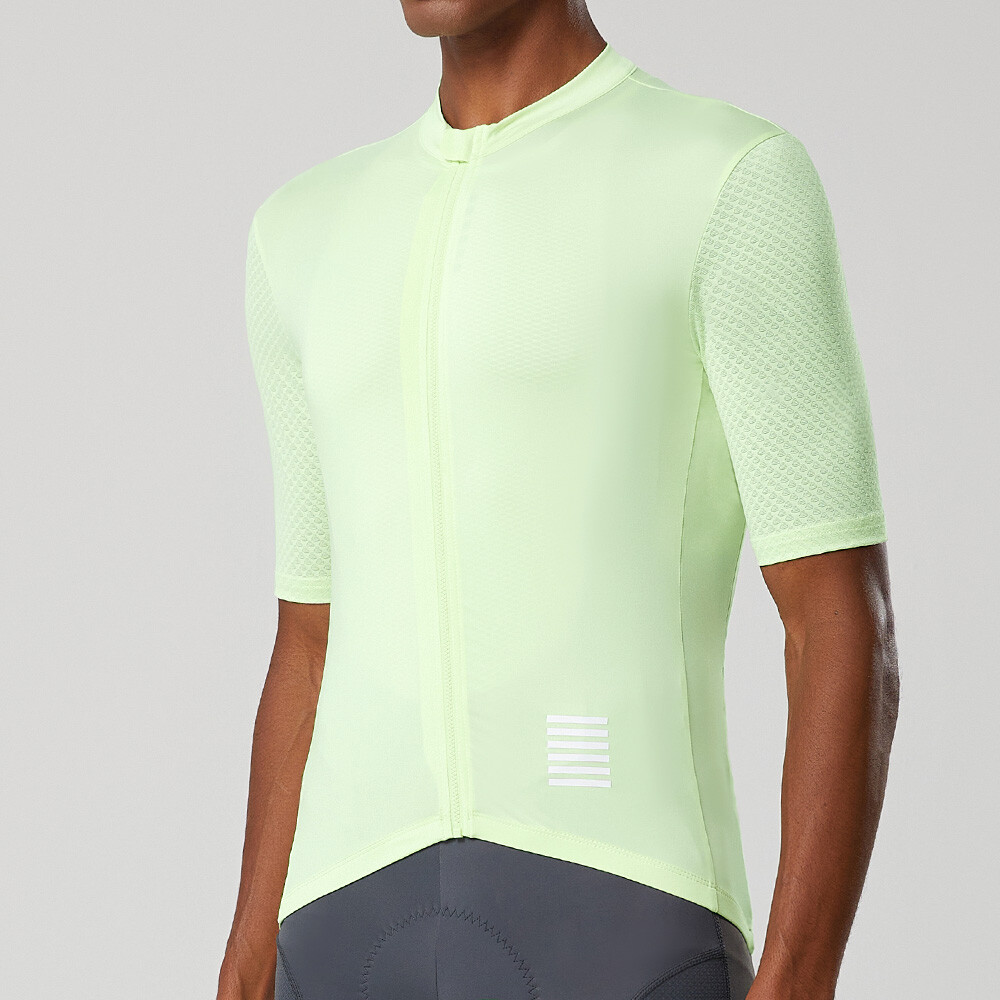 YKYWBIKE Mens Bike Cycling Jersey Short Sleeve Top Bicycle Shirt Maillots Pocket