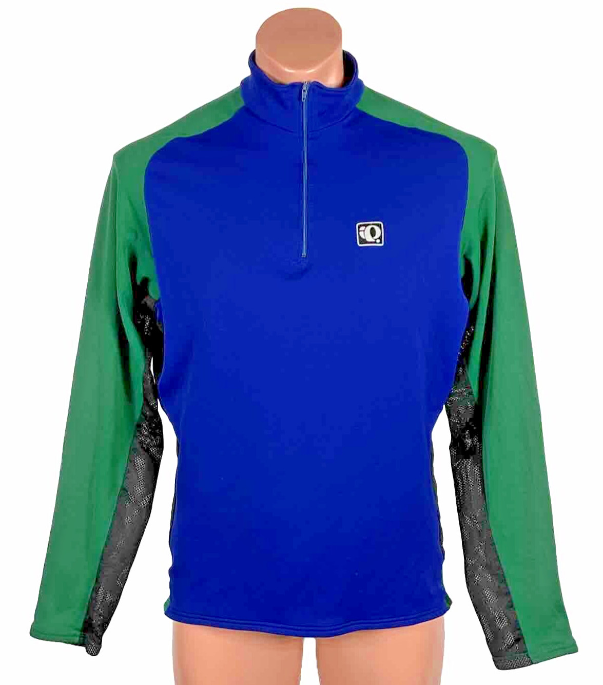 Men’s PEARL IZUMI Blue Full Zip “Technical Wear” Cycling Jacket XL Mesh Sides