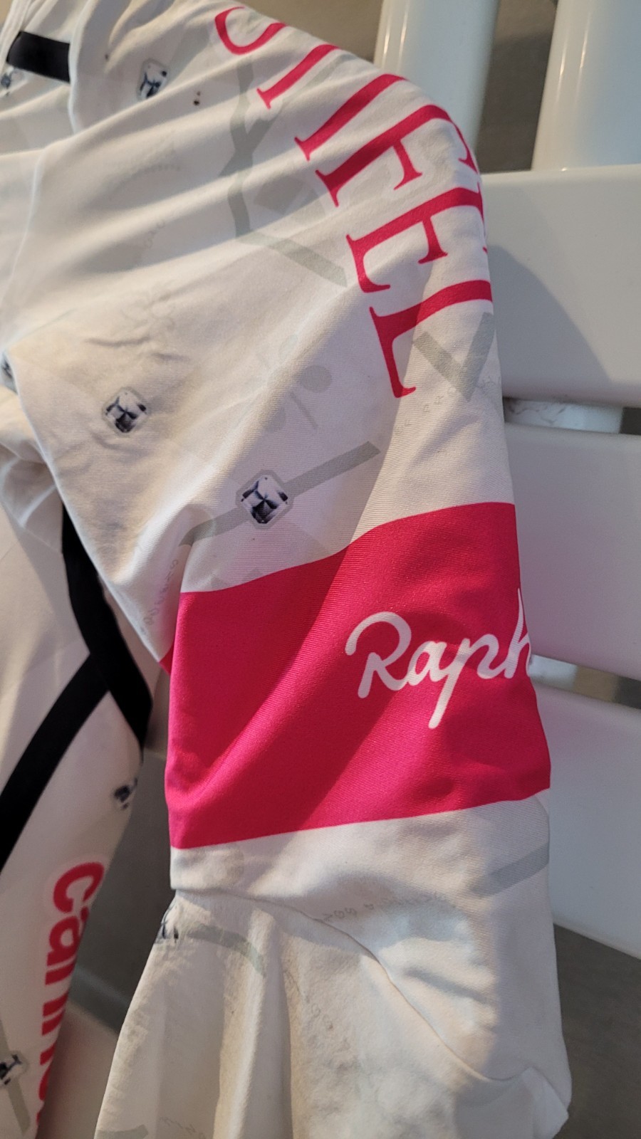cycling jersey 2025 giro from Sarah ROY rapha ef education first skinsuit medium
