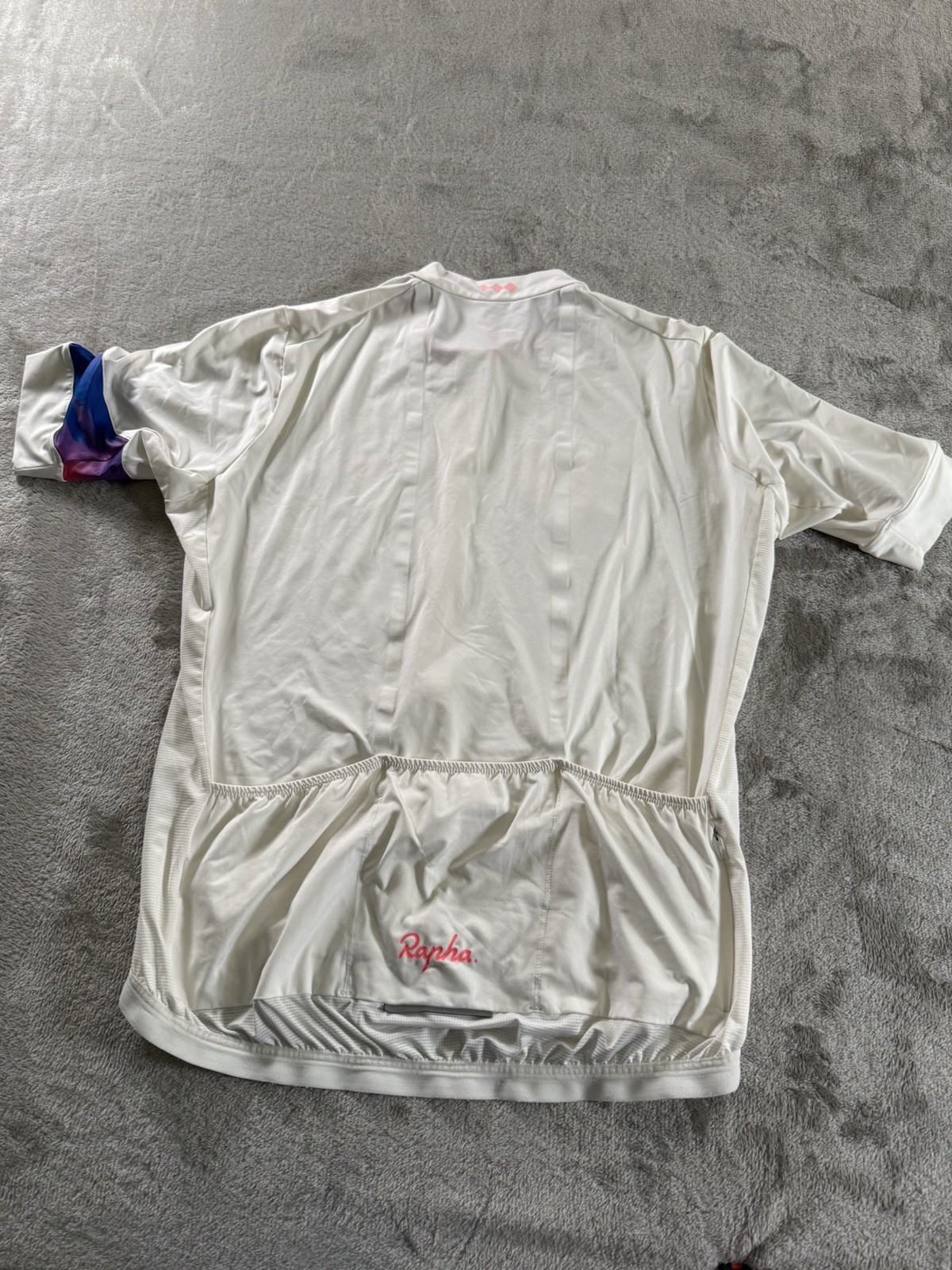 Rapha Size L Limited Men’s EF Education Pro Team Training Jersey Large White