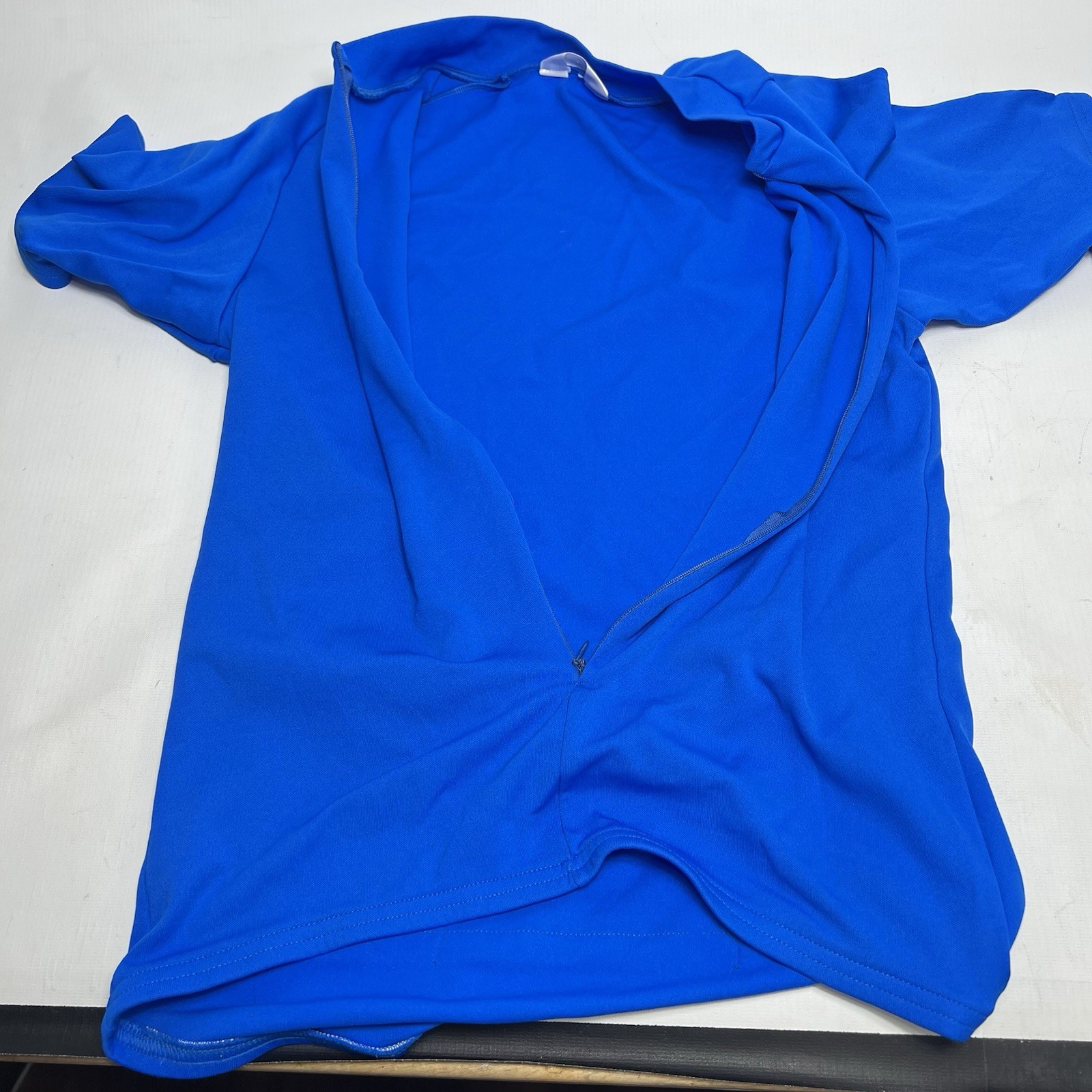 Pearl Izumi Cycling Jersey Adult Medium Blue 1/2 Zip 100% Polyester Rear Pockets