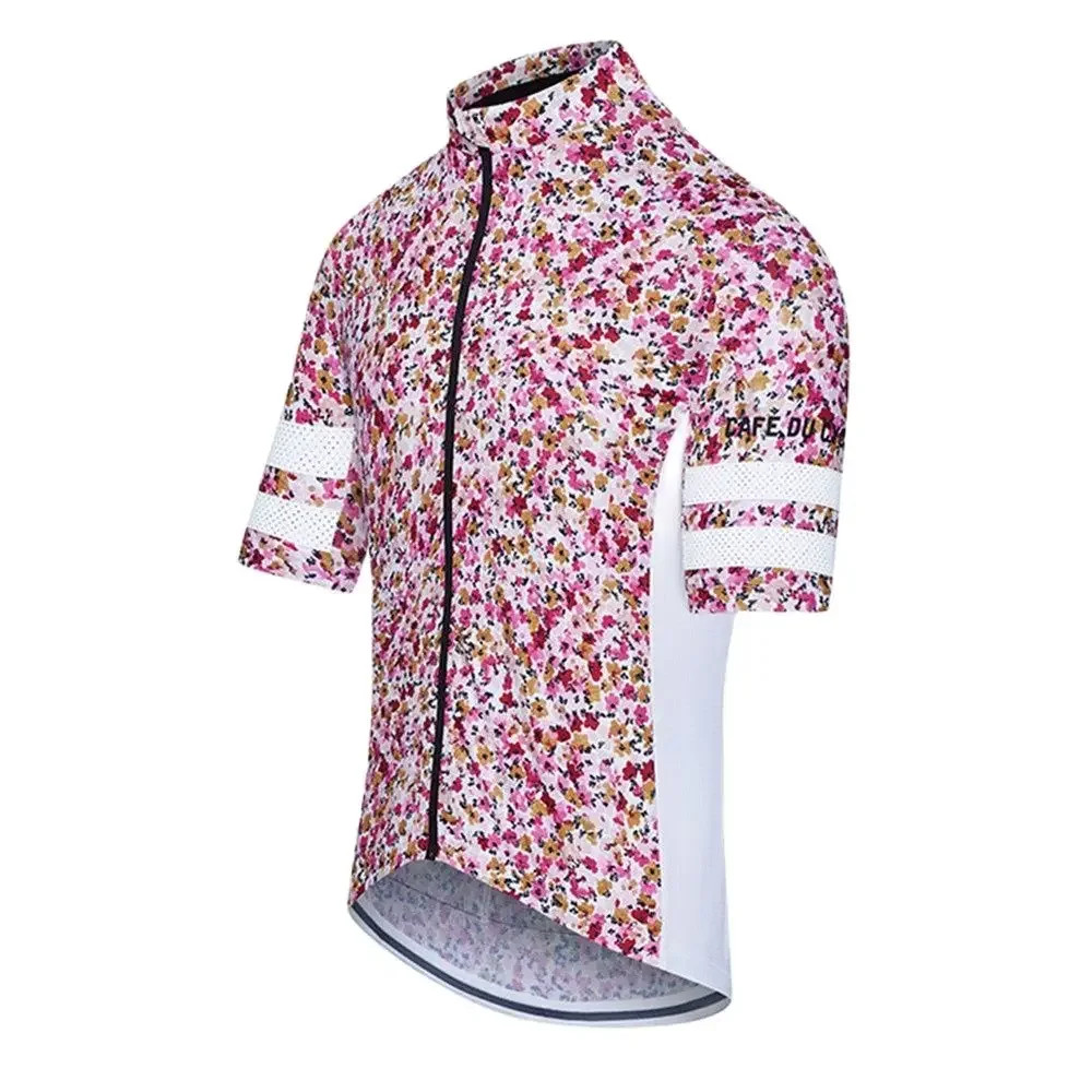 Cafe Cycliste 2025 Men‘S Summer Short Sleeve Cycling Jersey Bicycle Road MTB Bik
