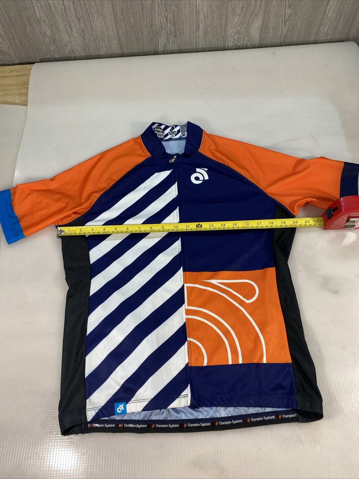 Champion System mens race cut cycling jersey XLarge XL (8284-7)