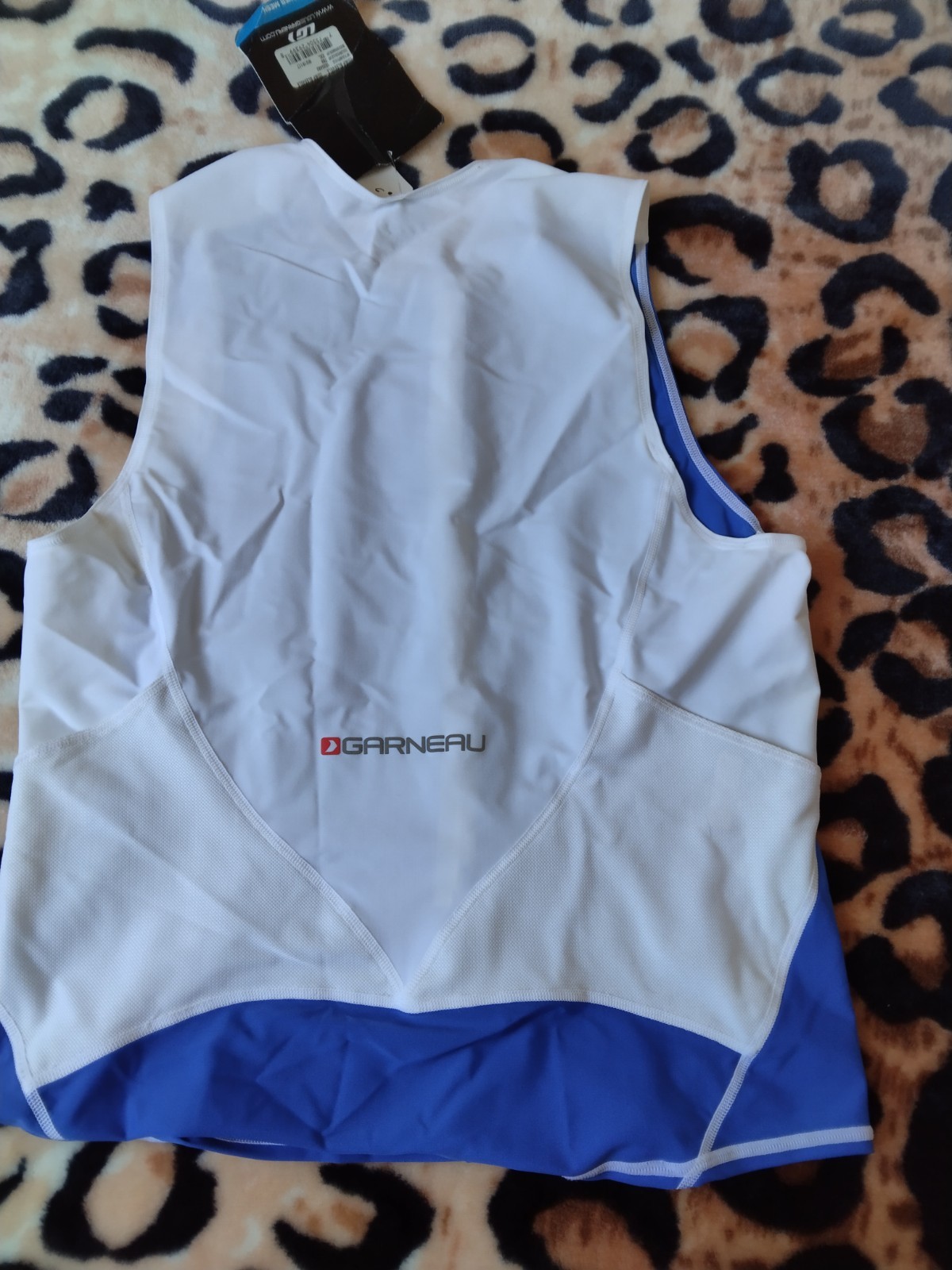 New Mens LG Louis Garneau Sleeveless Jersey Vest Cycling Bike XXL