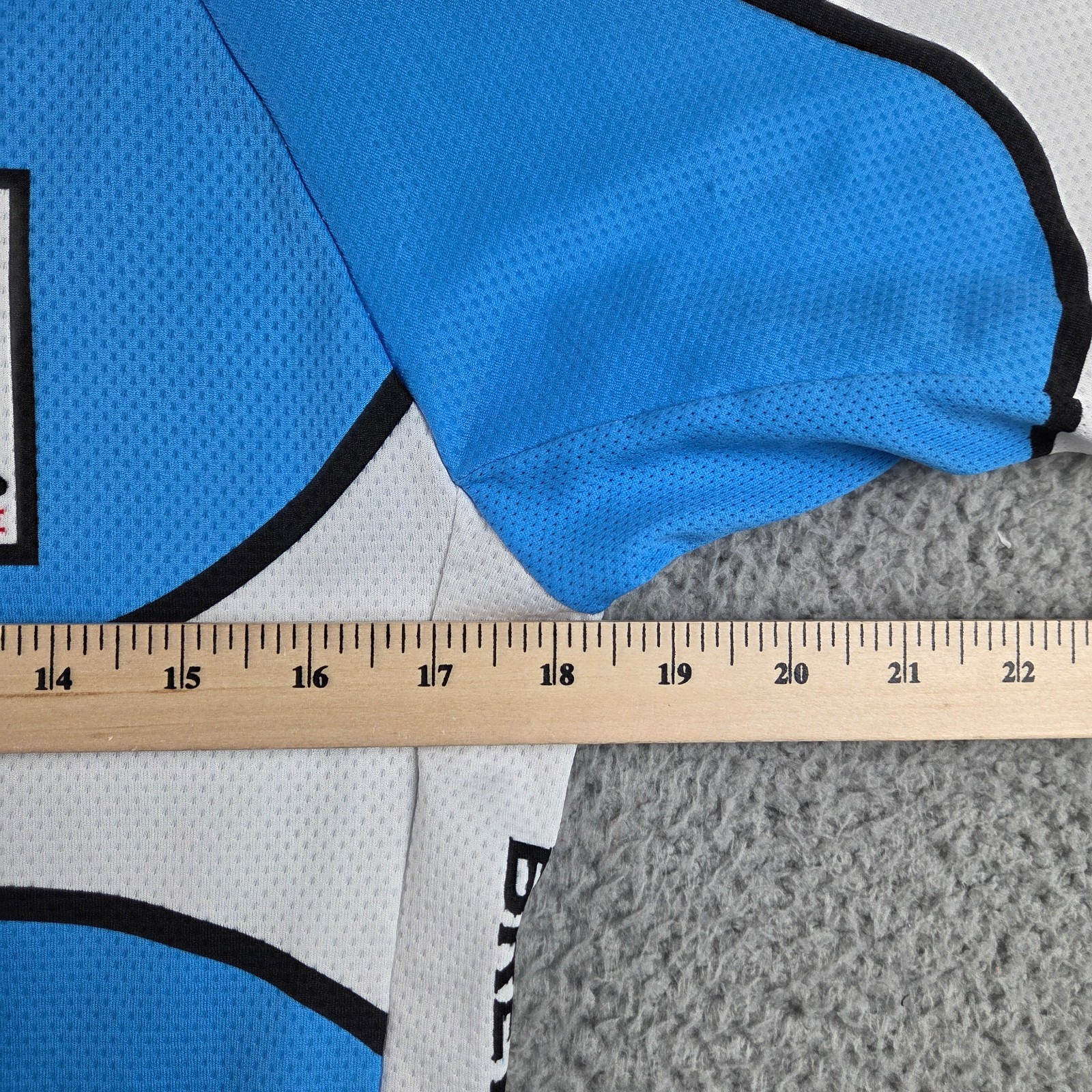 Capo Lagunitas IPA Cycling Jersey Mens M Blue Full Zip Short Sleeve Mesh Pockets