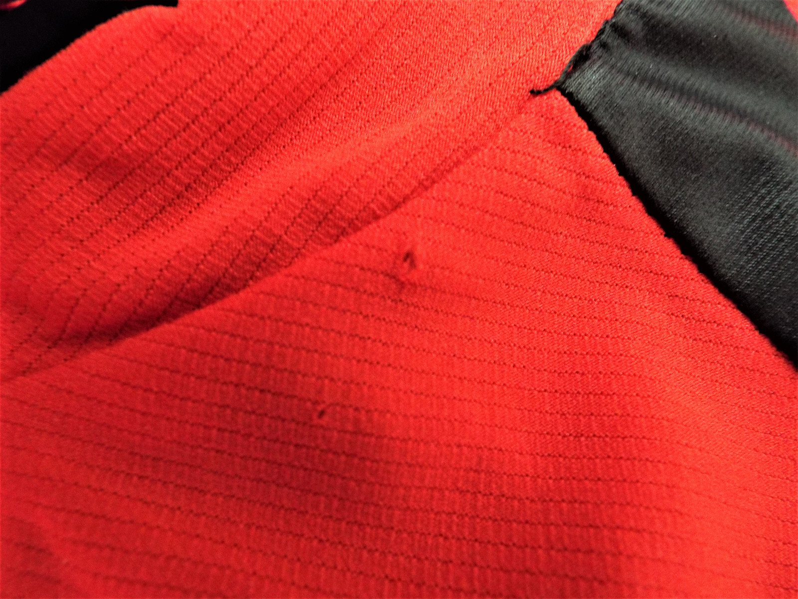 Men’s Endura Equipe Short Sleeve Red and Black Cycling Jersey Size XL