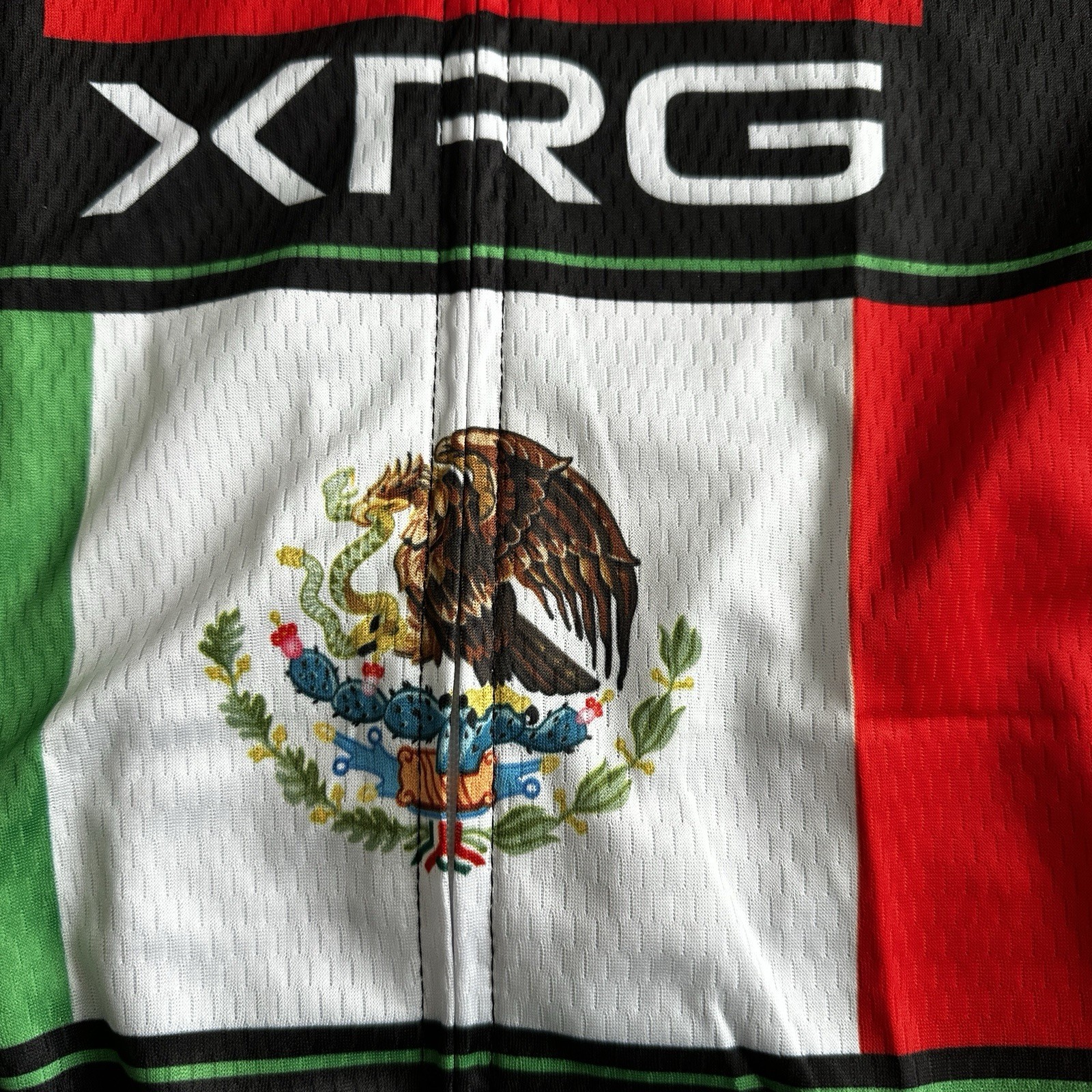 UAE MEXICO CHAMPION TEAM PRO CYCLING JERSEY NEW L 38″ FREE SHIPPING !!