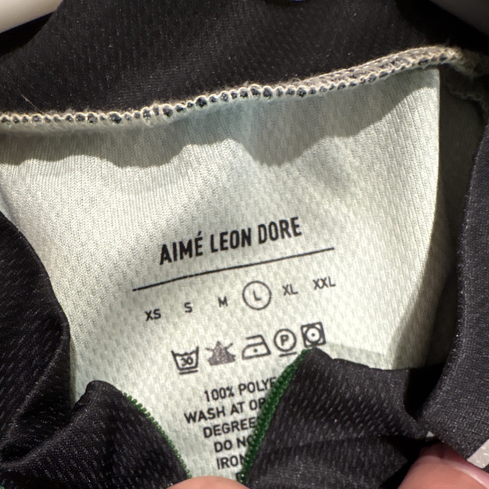 Aimé Leon Dore Men’s Cycling Jersey L Short Sleeve Full Zip Graphic Print
