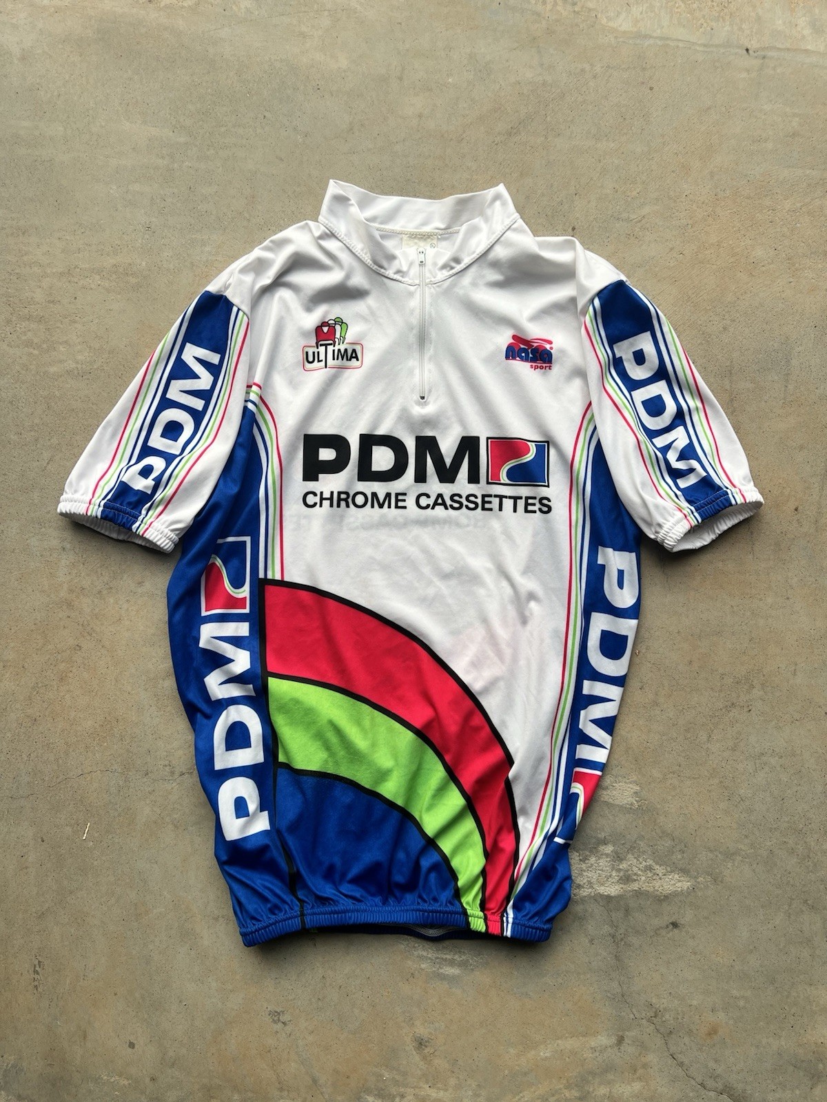 ULTIMA Cycle Bike Bicycle VINTAGE JERSEY Shirt Size XLARGE Poly RUDY PROJECT