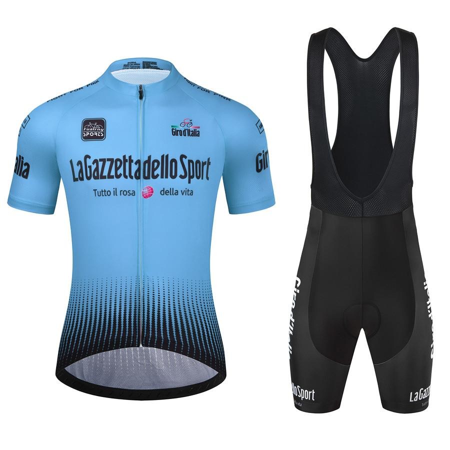 Tour Of Italy Cycling Jersey Set Summer Road Bike MTB Short Sleeve Sport Wear