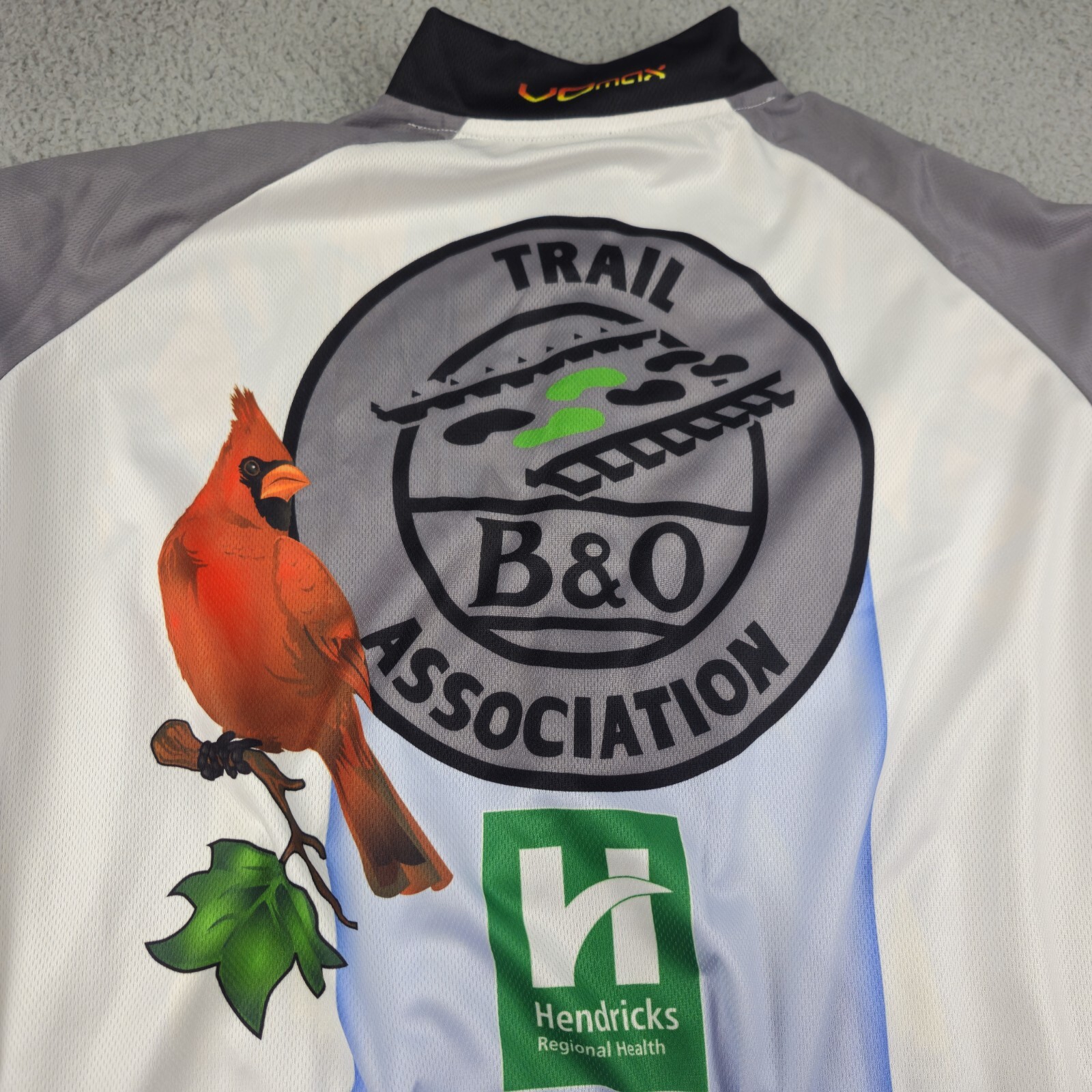 Vomax Cycling Jersey Shirt Adult XL Trees Graphics Bicycle Tour Edition 2015