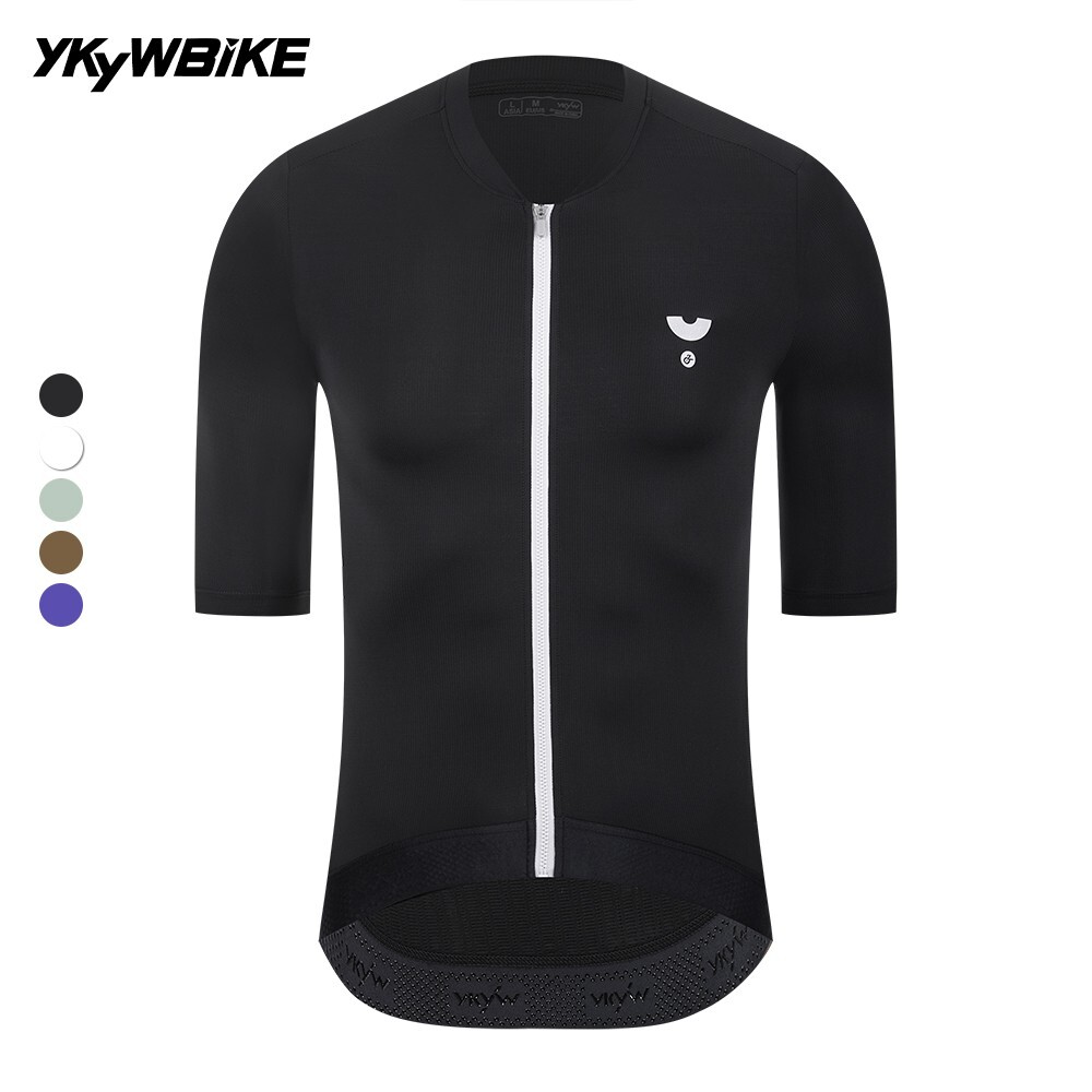 YKYWBIKE 2025 Cycling Jersey Men Summer Pro Team Bicycle Shirt Short Sleeve