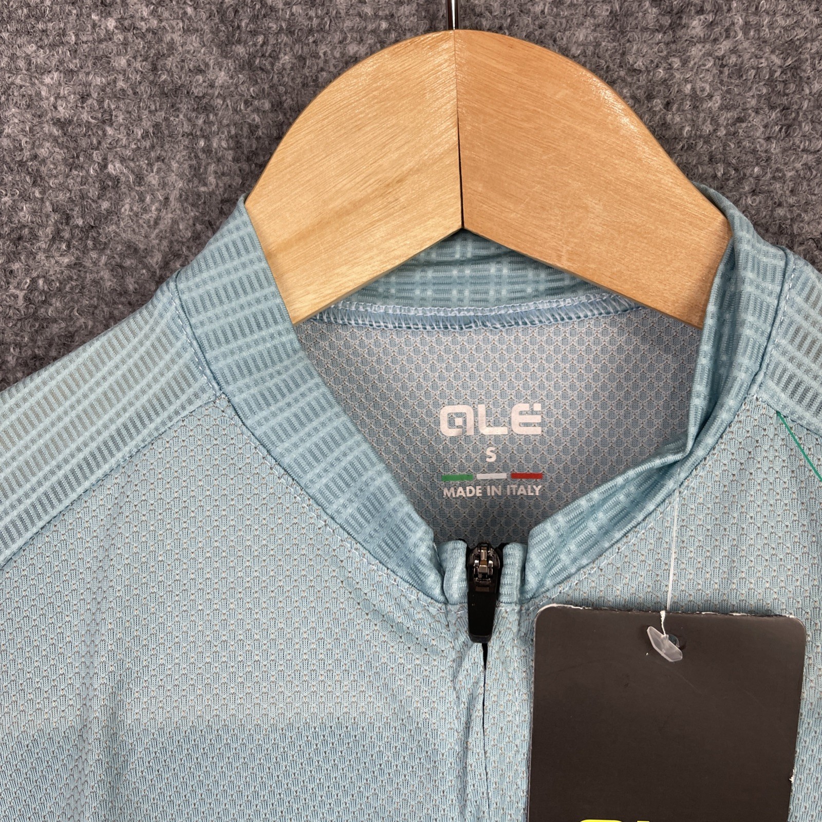 Ale Cycling Shirt Womens Small Blue Short Sleeve R-EV1 Silver Cooling Jersey
