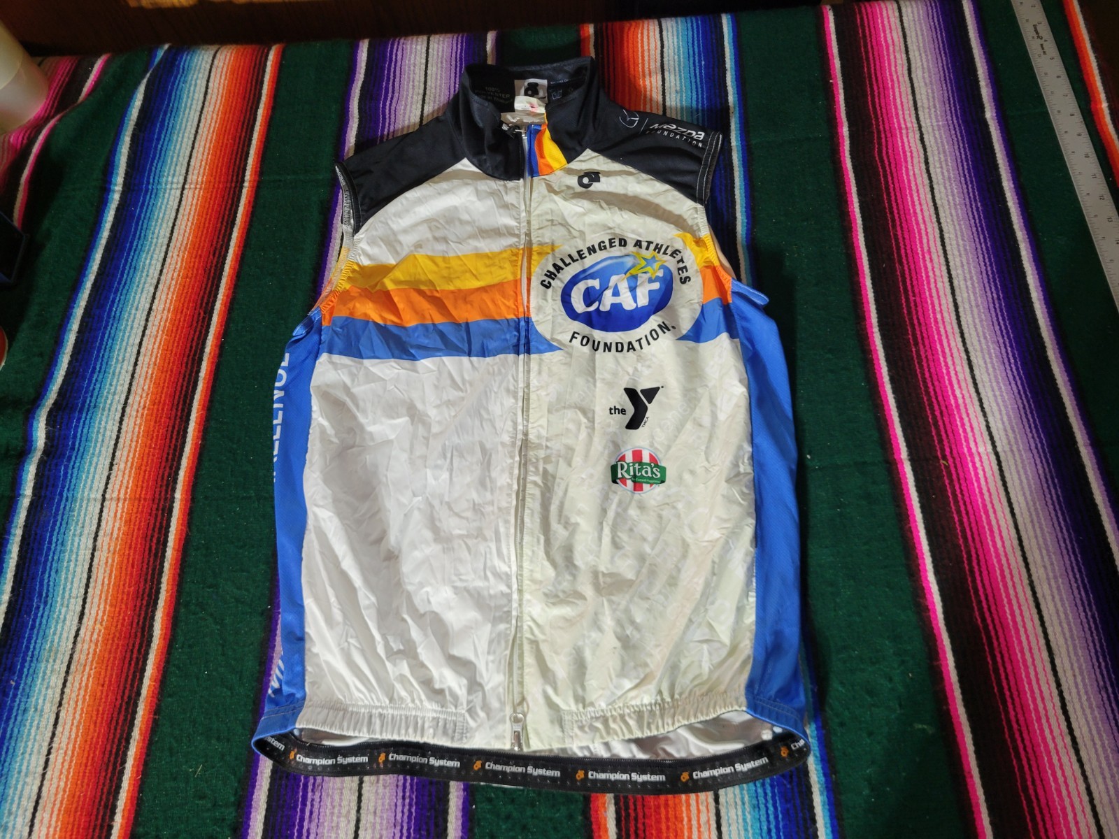 Champion System Cycling Jersey Size Large Challenged Athletes Foundation 2015