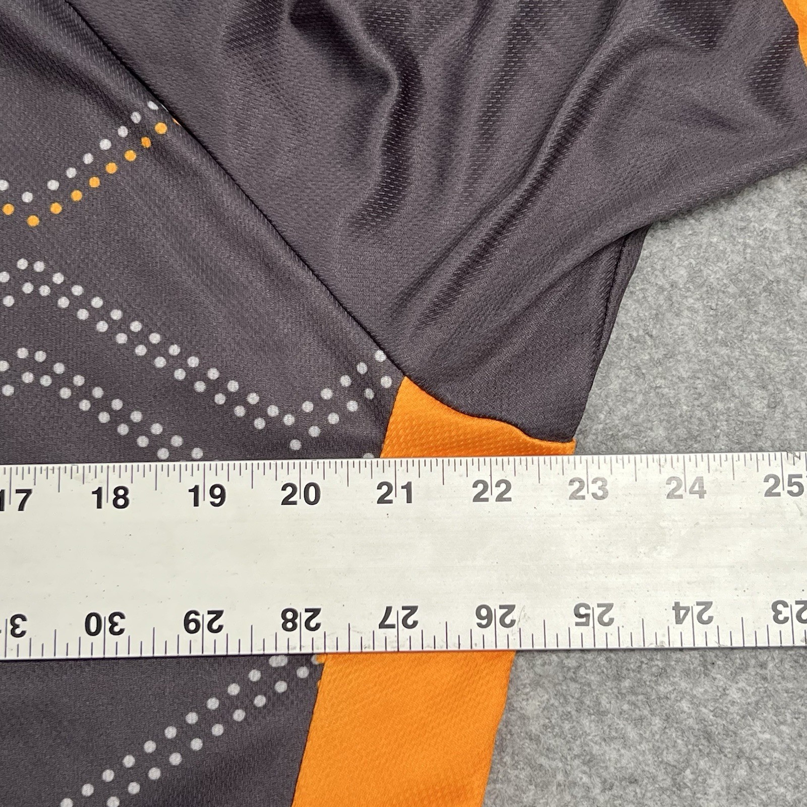 Voler REI Adventures Cycling Jersey Men’s XL 3/4 Zip Biking gray orange