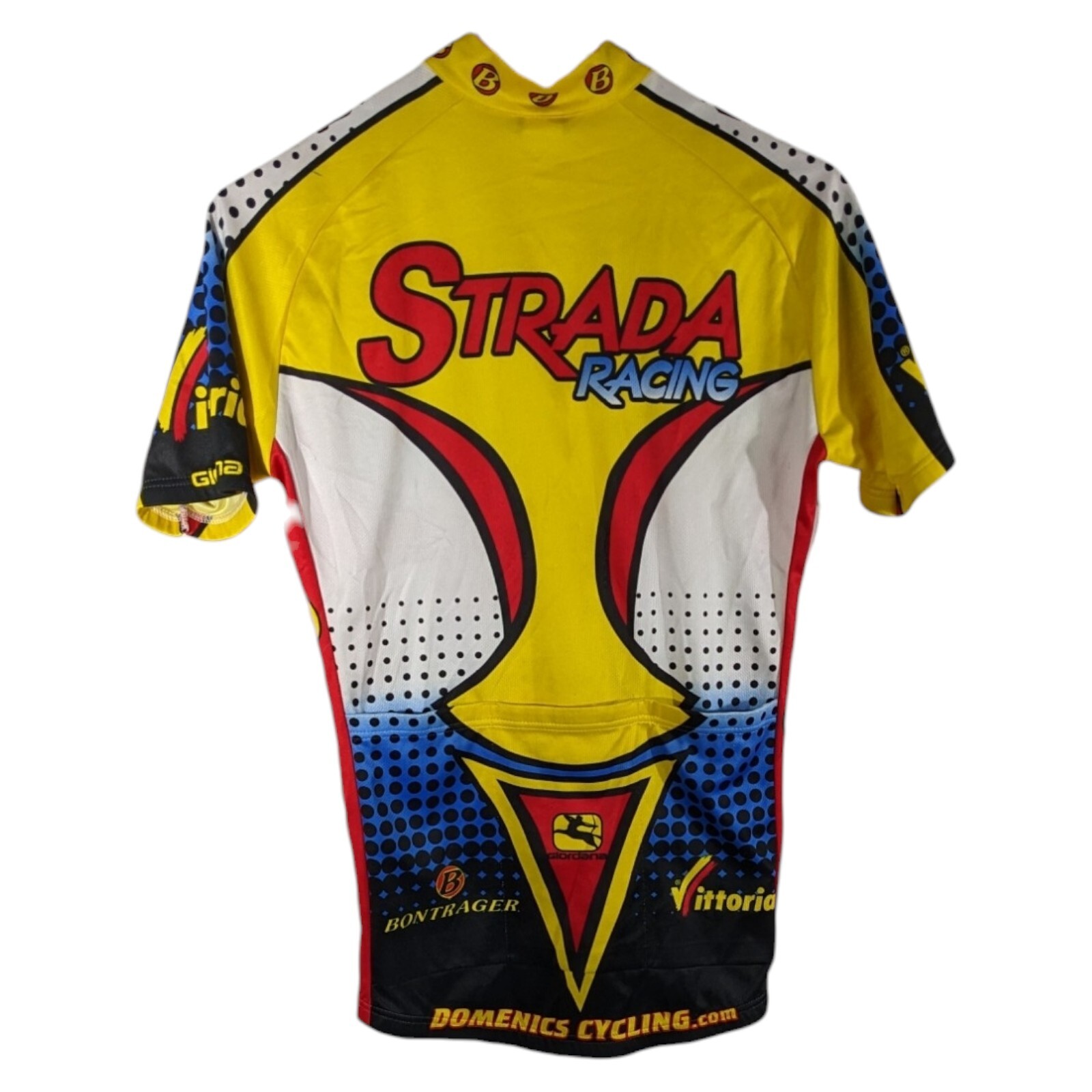 Giordana Cycling Jersey Mens XXS Pro Fit Short Sleeve Strada Racing AZ Pockets