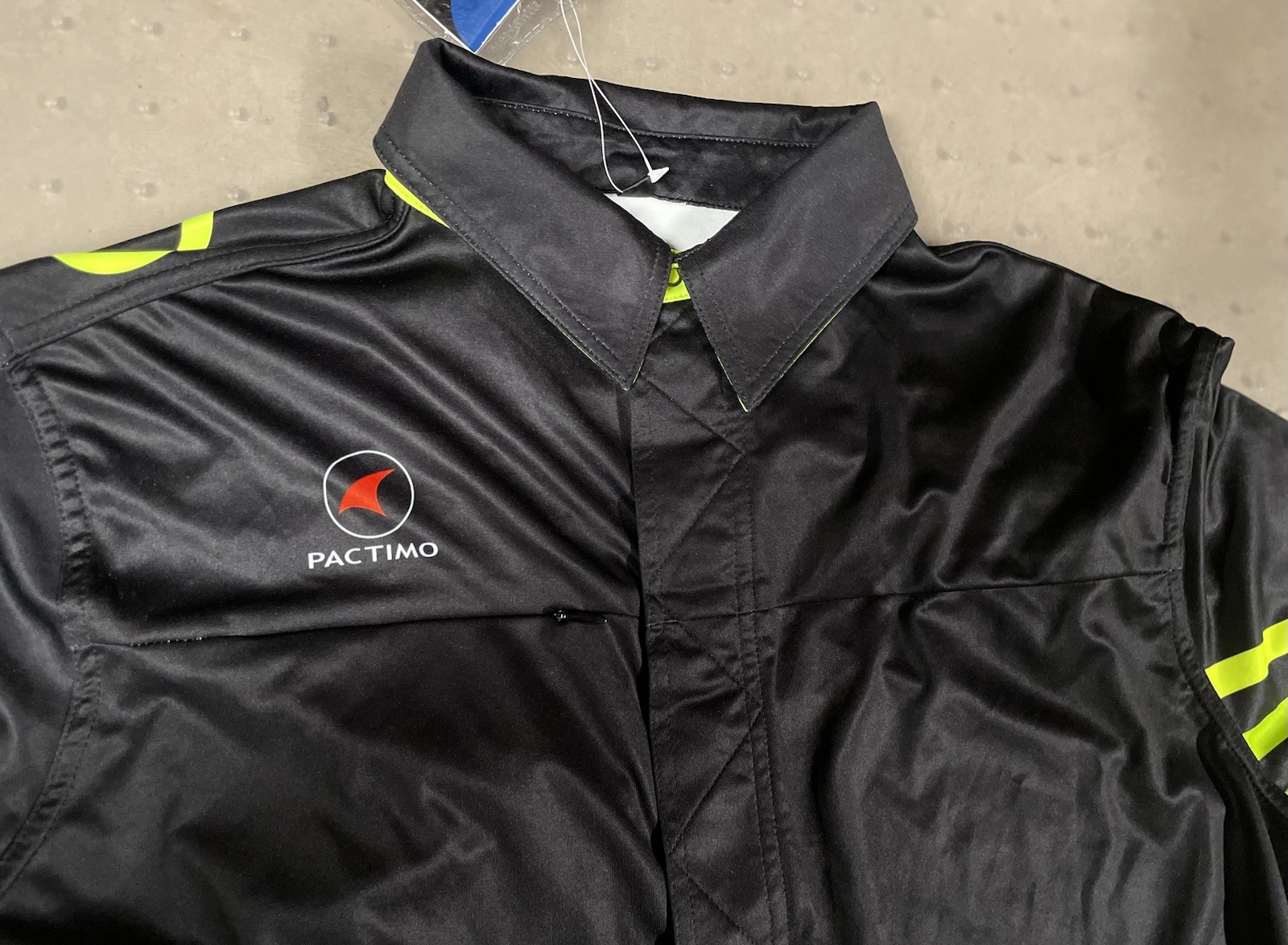 Pactimo Pit Shirt New – Button Down Cycling Mechanic Shirt – Performance