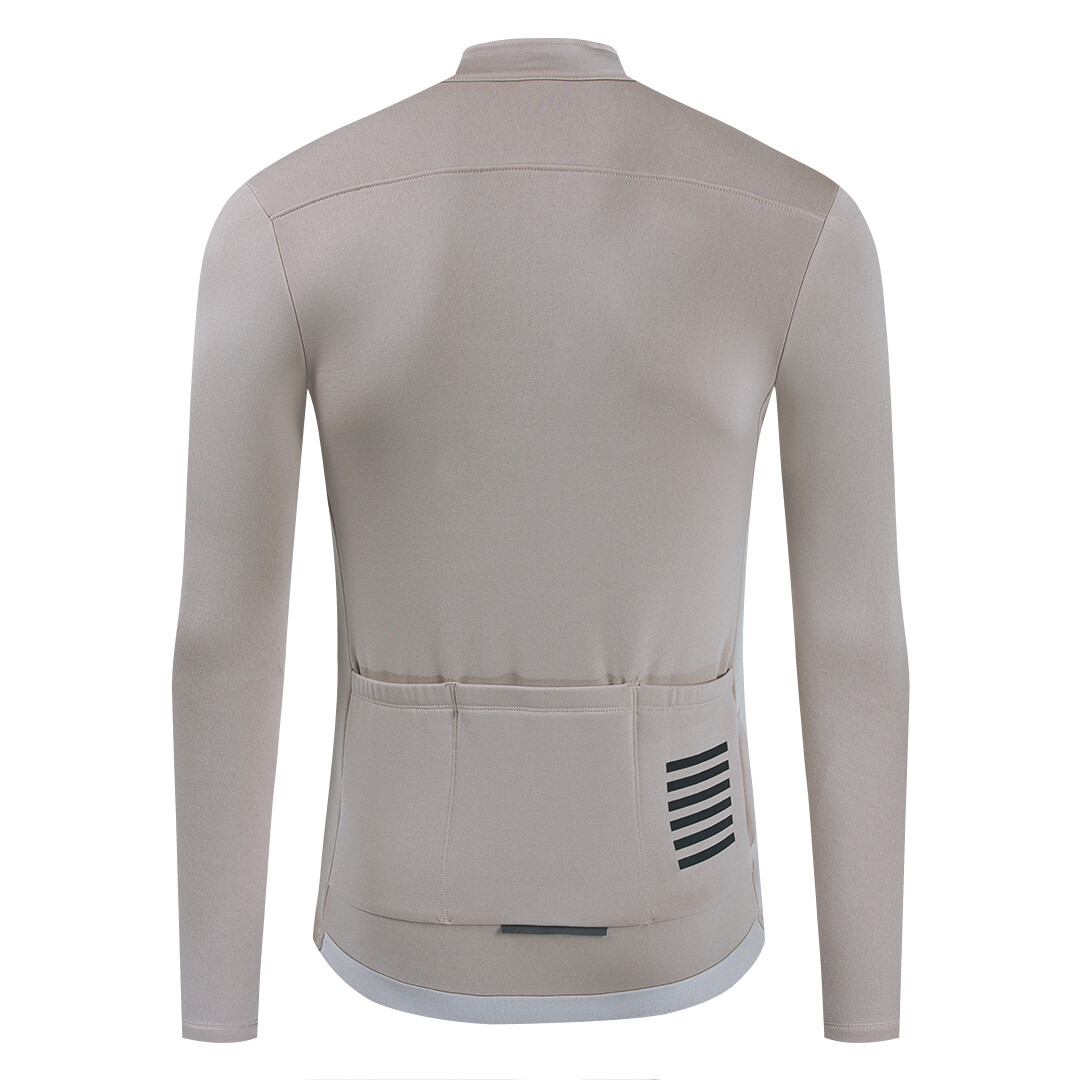 Winter Cycling Jersey Men’s Long Sleeve Tops Thermal Fleece Road Bike Jacket MTB