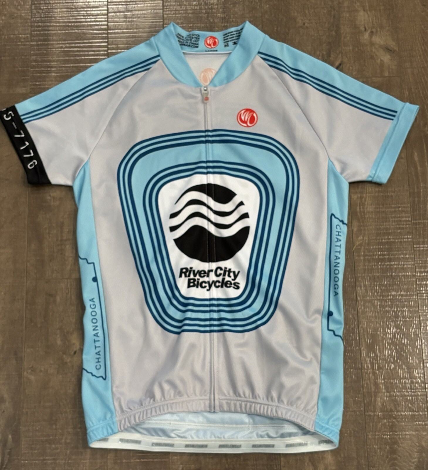 NIMBLEWEAR WOMEN’S CYCLING JERSEY SHIRT TOP LARGE River City Bicycles Chatt B5