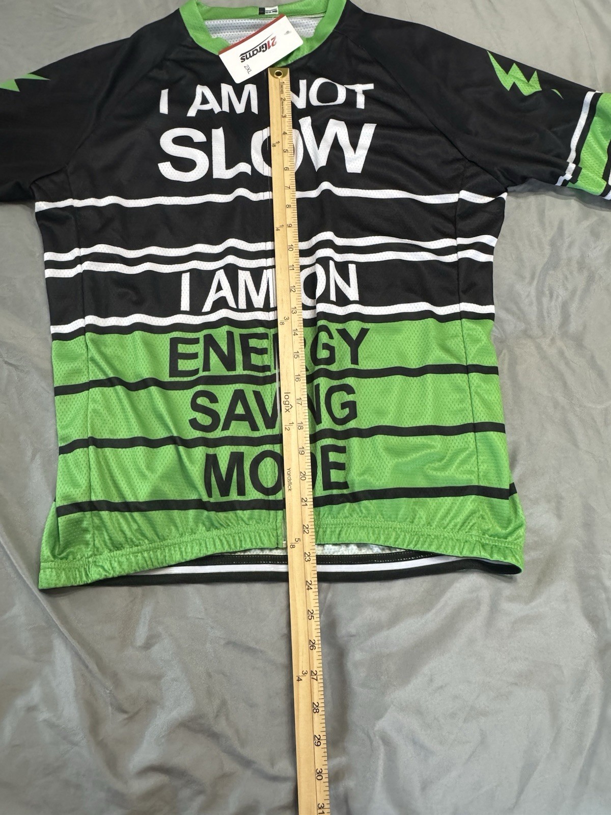 Cycle Jersey Men’s Bike Bicycle Jersey Cycling Shirt Reflective Funny XXL