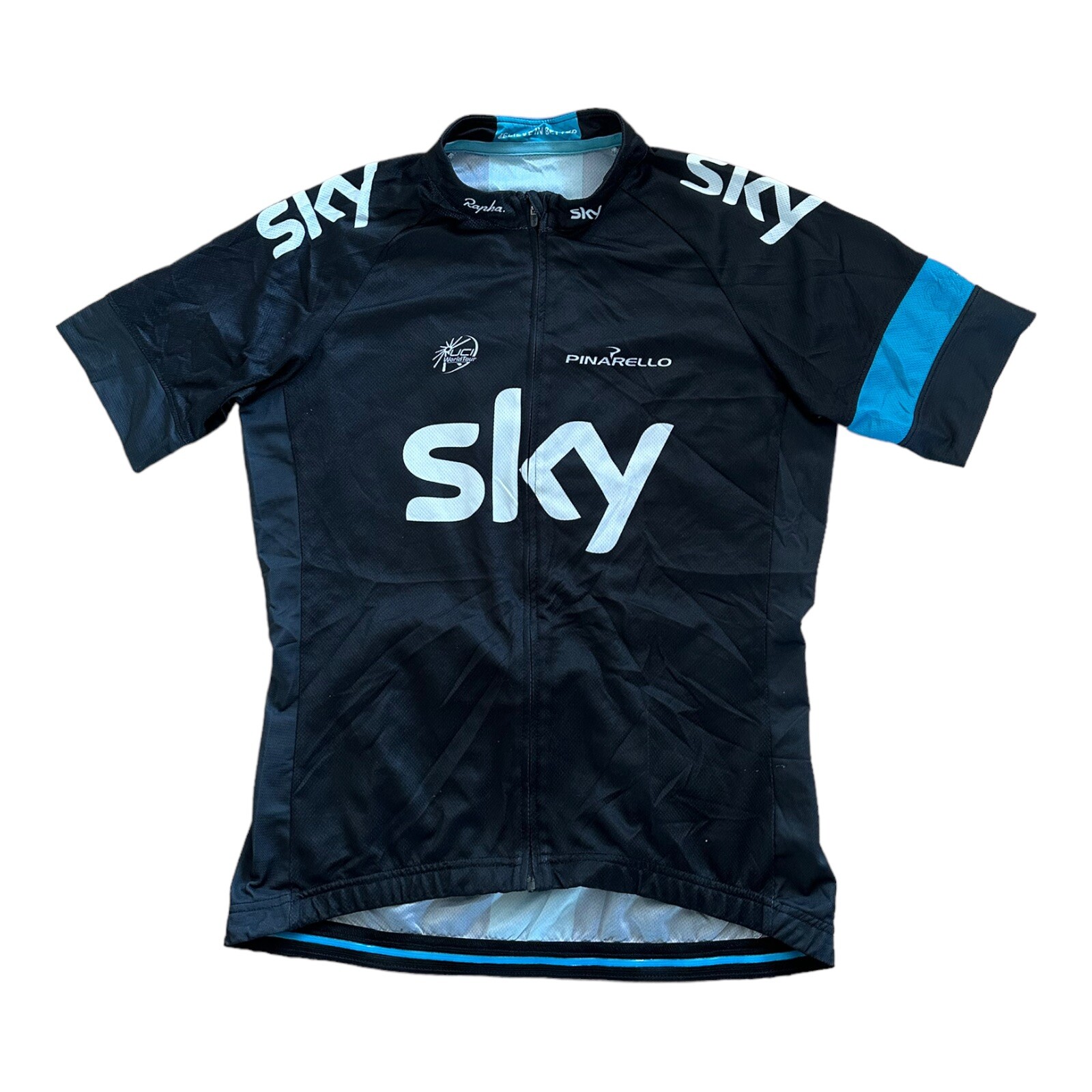 Sky Rapha women’s cycling jersey size M-L cotton 49 cm UCI team bike cyling shirt zm9