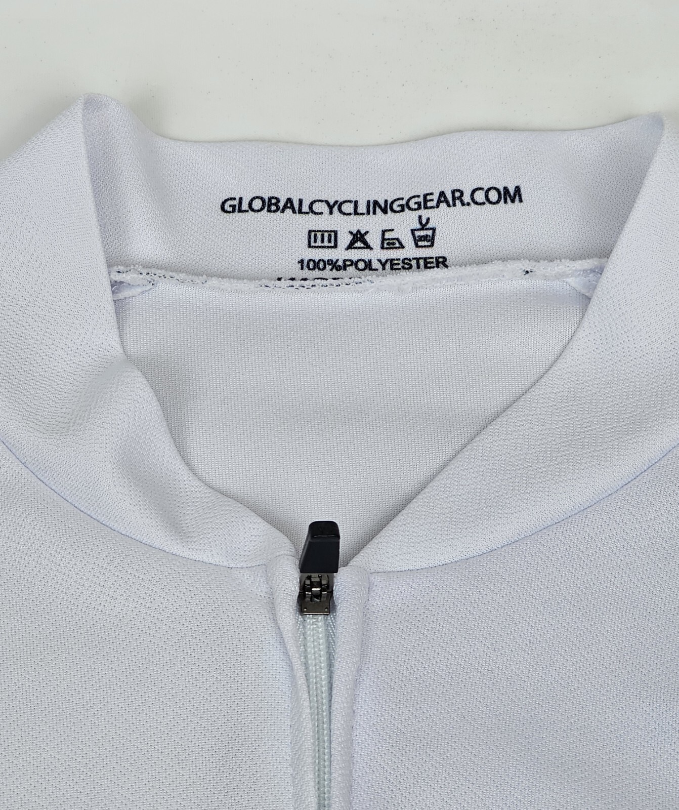 Team United Kingdom Pride Of Wales Cycling Jersey Mens Med. White Short Sleeve