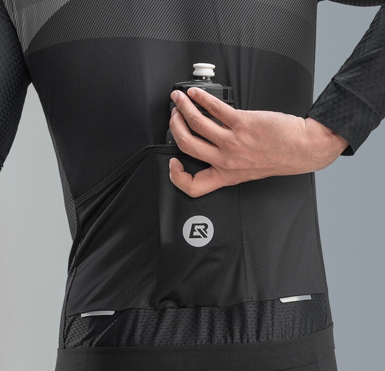 ROCKBROS Cycling Jersey Long Sleeve Top Sweat Wicking Cycling Sports Jersey