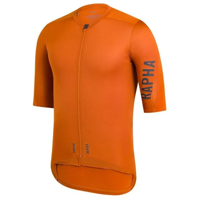 NEW BURNT ORANGE RAPHA S/S CYCLING II AERO JERSEY PRO TEAM LIGHTWEIGHT LARGE