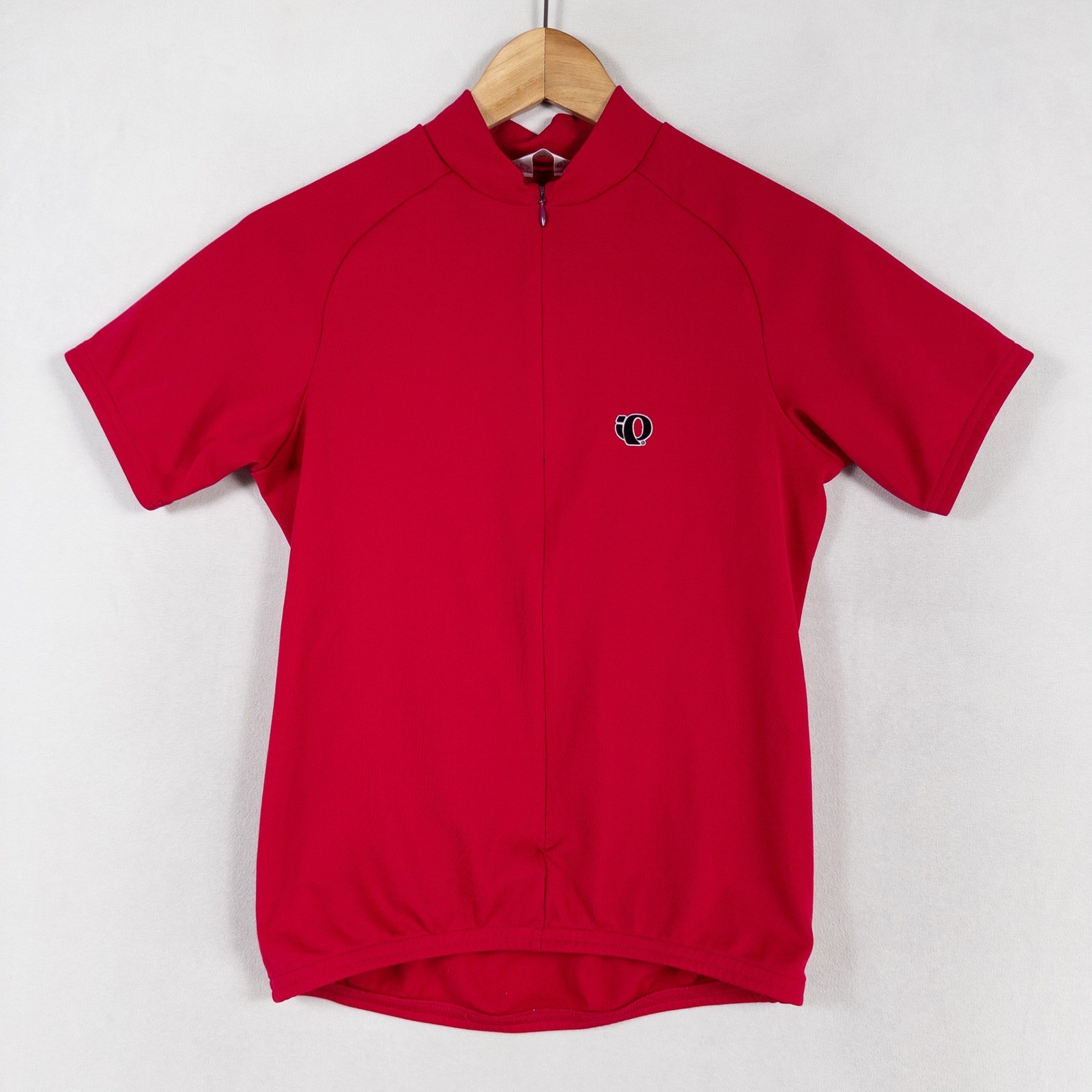 Pearl Izumi Women Cycling Jersey Small Dark Pink Red Short Sleeve Pockets Zip Up