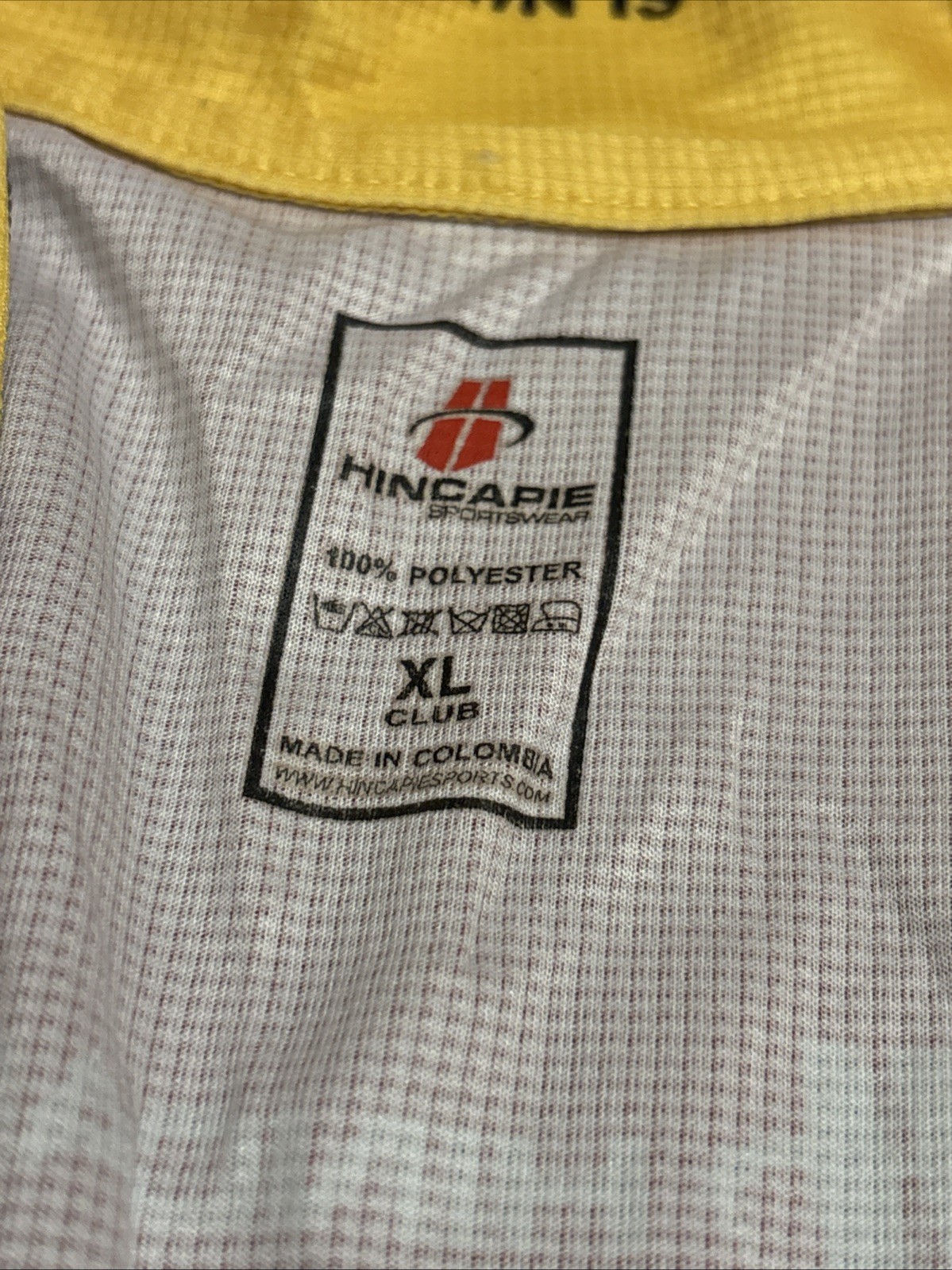 HINCAPIE Jersey Mens XL Cycling Full Zip THE DENVER POST Short Sleeve