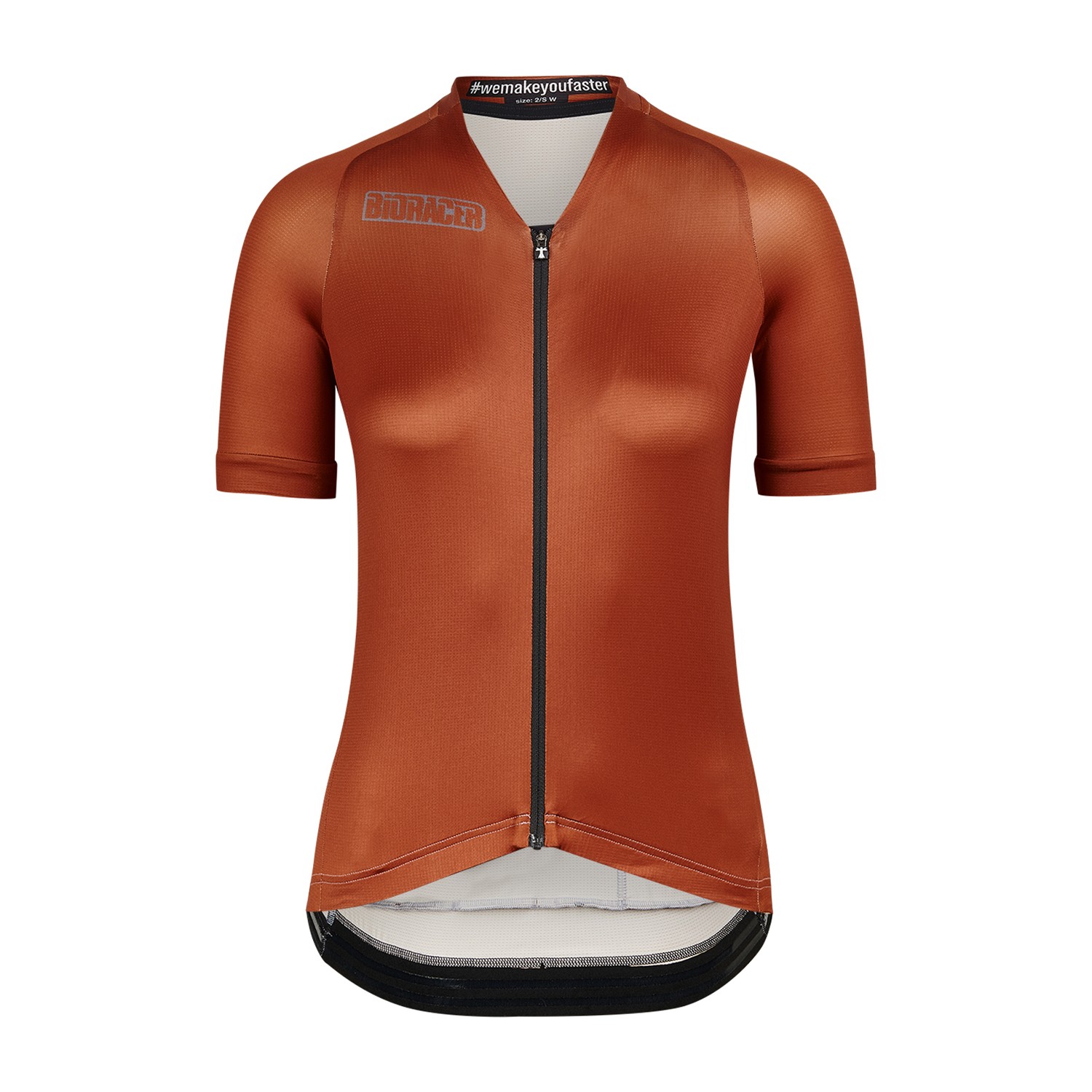 BIORACER Metalix Icon Fietshirt by Ladies Orange Mat XS Single Unit