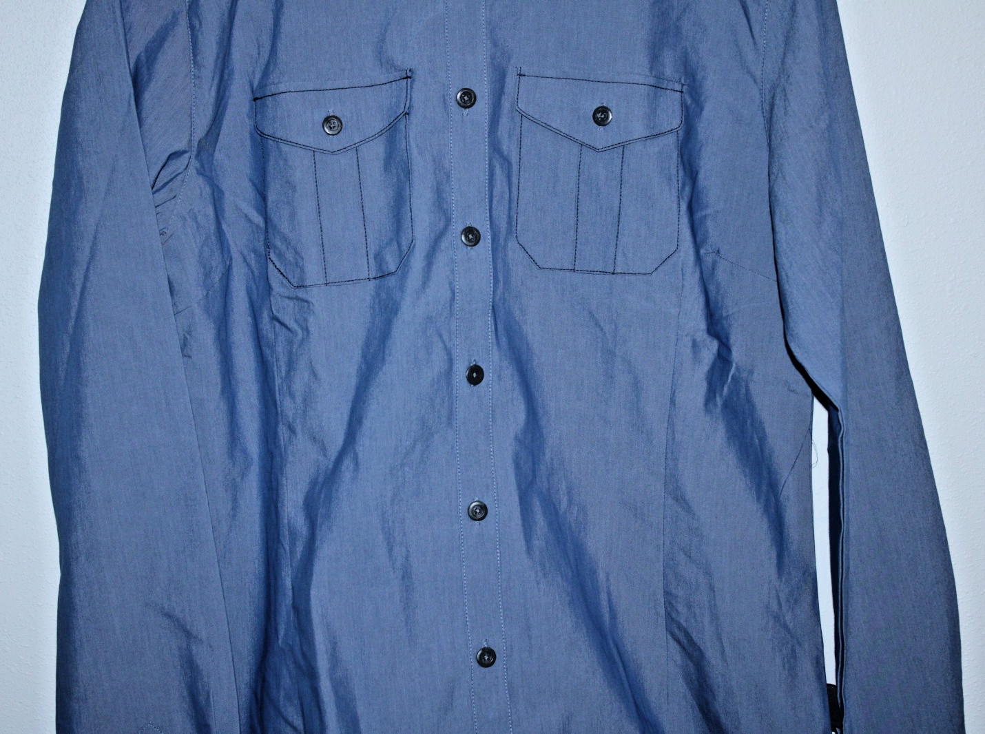 Bontrager Adventure Collection Men’s Casual Dress Shirt LRG 42″ Chest 27/30″ T2B