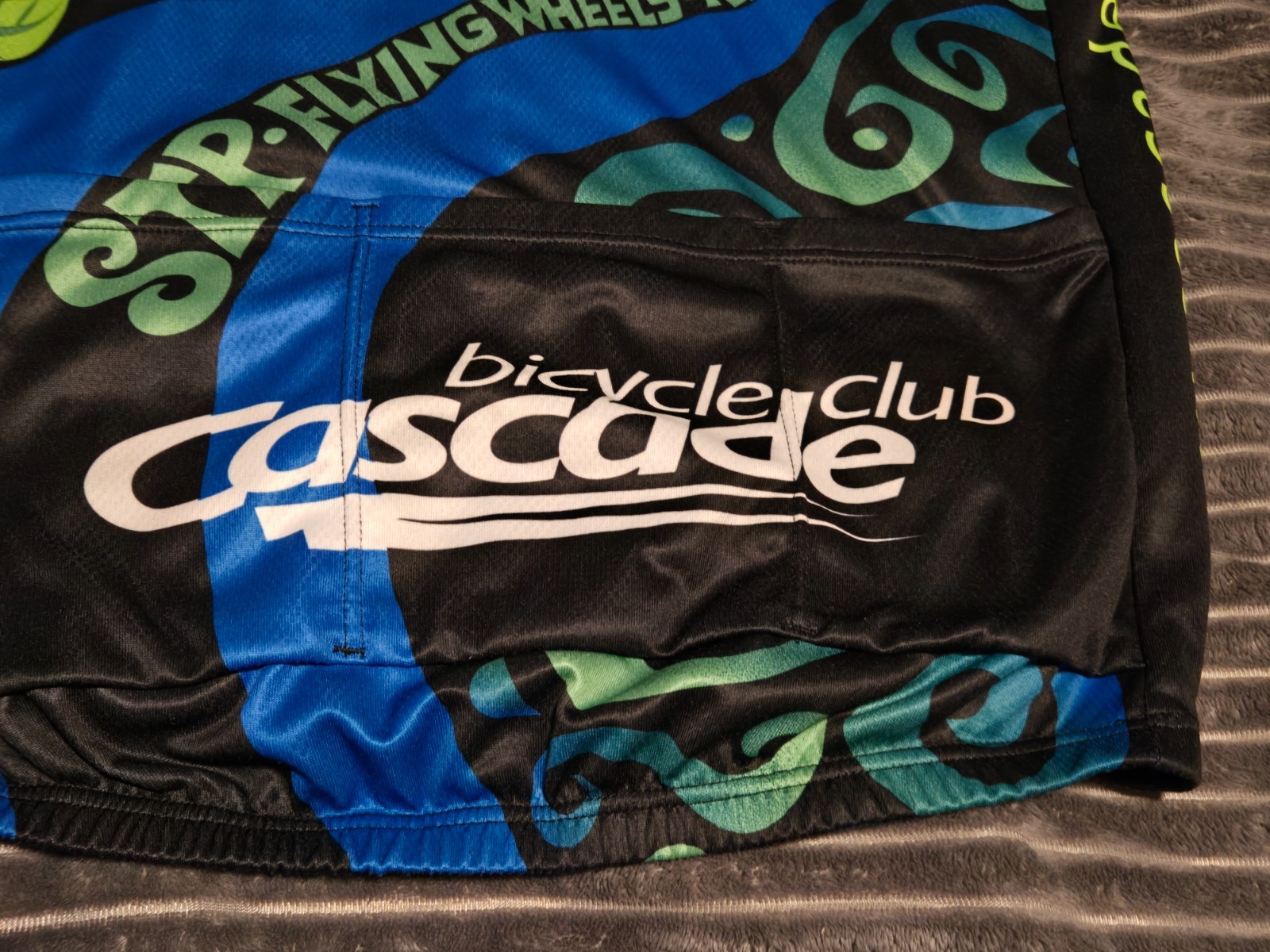 Cascade Bicycle Club Cycling Jersey Mens MEDIUM-STP- Seattle to Portland