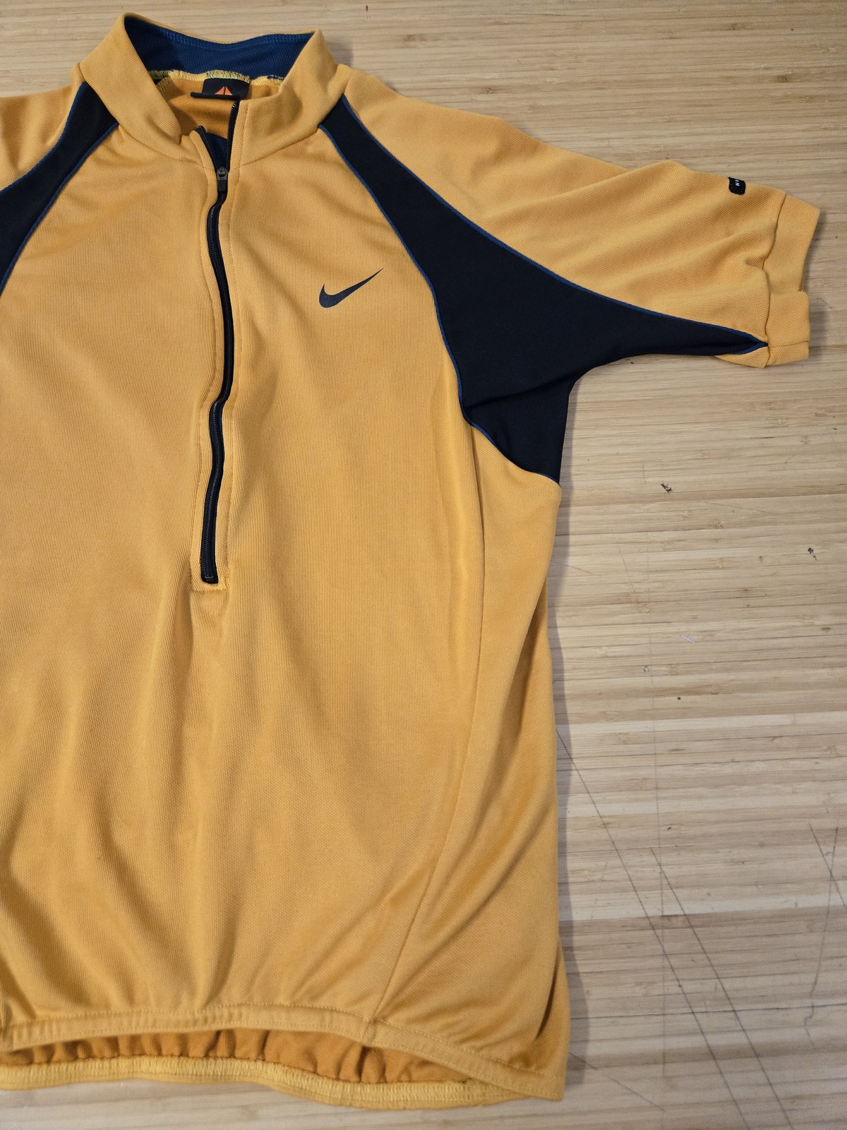 Vintage Nike ACG Cycling Jersey Shirt Small Made in USA Bike Top 90s