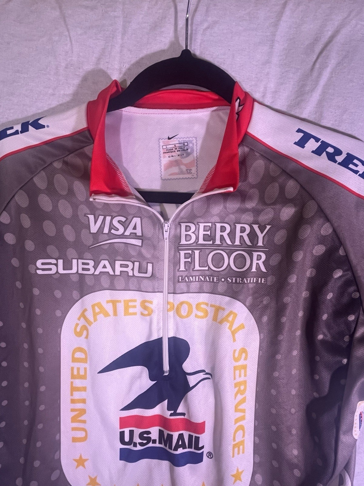 Nike 2003 USPS United States Postal Service Trek Limited Edition Cycling Jersey