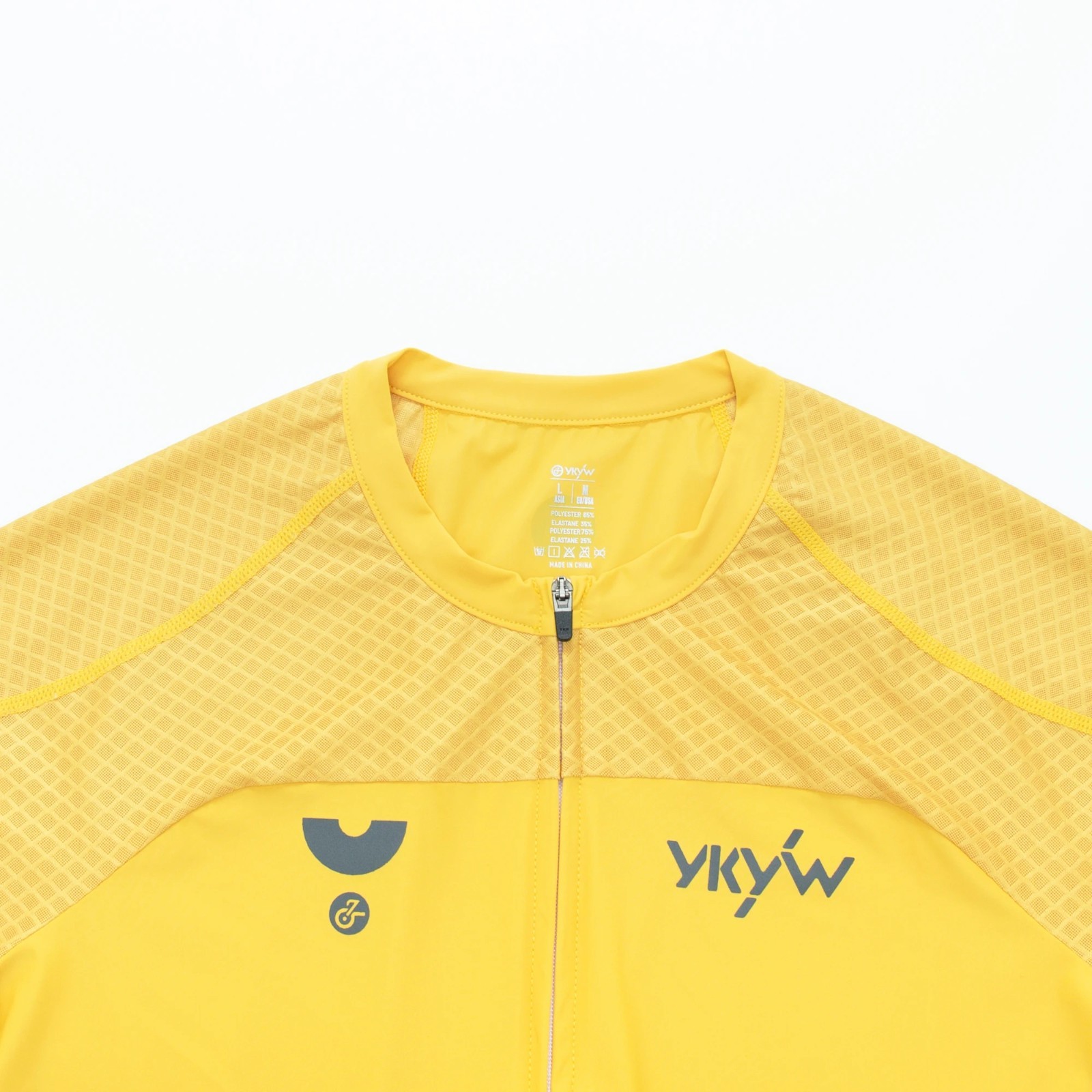 YKYW Men Cycling Jersey 3D Cut Quick Dry Light Anti Sweat Bike Top breathable