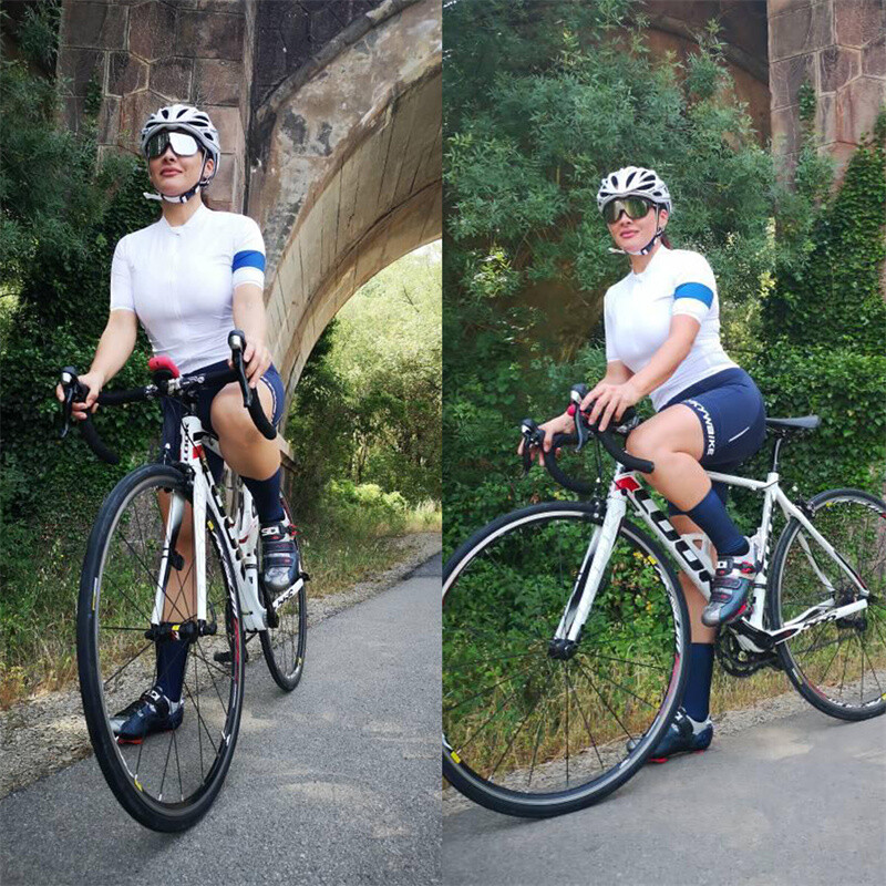 YKYWBIKE Womens Sportwear Cycling Short Sleeve Jersey Bike Bicycle Clothing Top