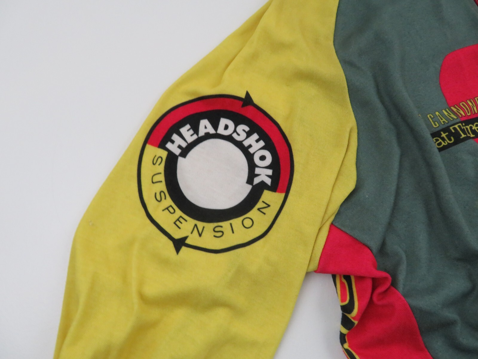 Vintage 90s Cannondale Cup Fat Tire Cycling Bike Jersey Mens Large Made In USA