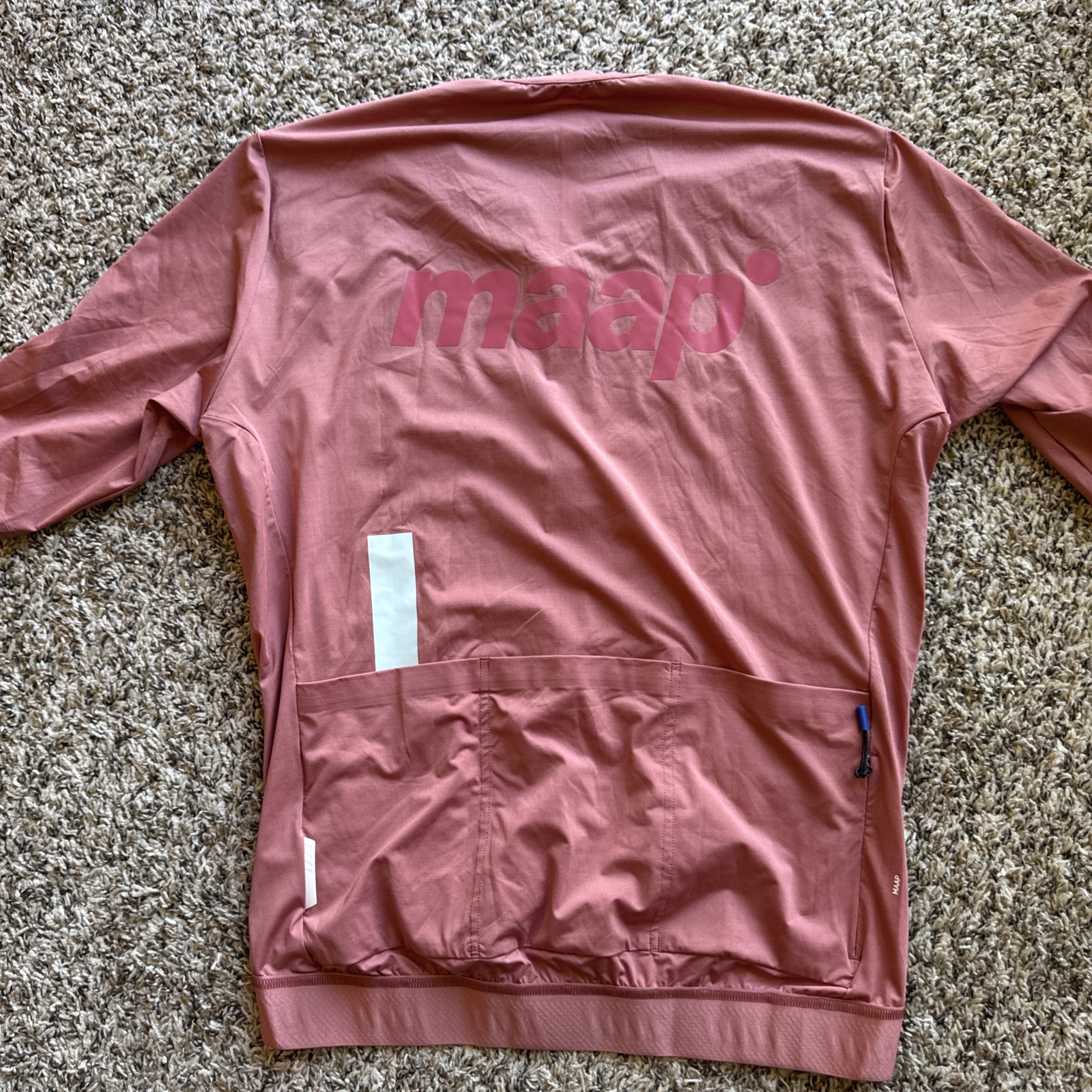 Women Cycling Jersey MAAP. Training jersey Size XXL Dusty Rose Rare