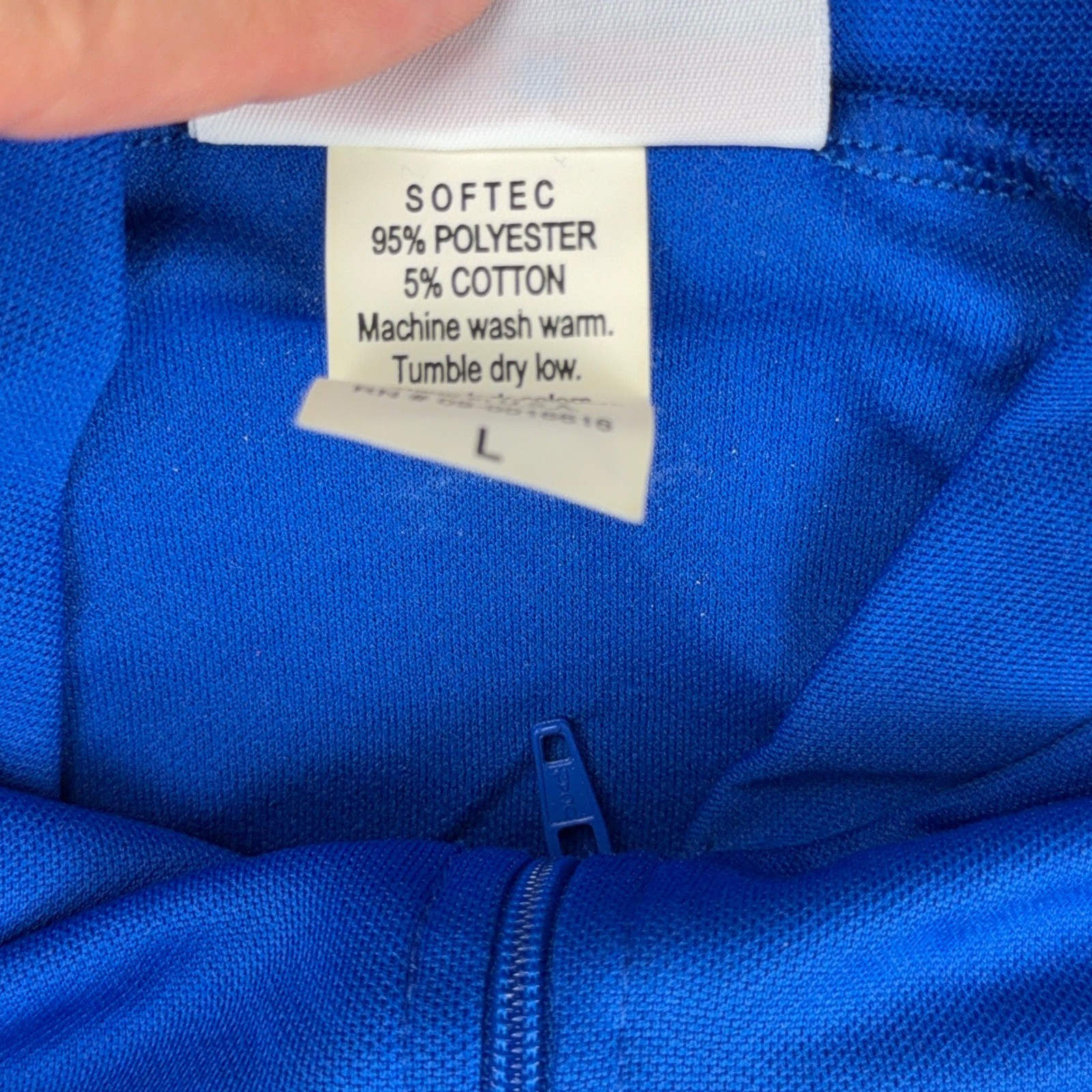 VTG Bikes USA Cycling Jersey Mens Large Blue Short Sleeve 1/4 Zip 90s Road Bike