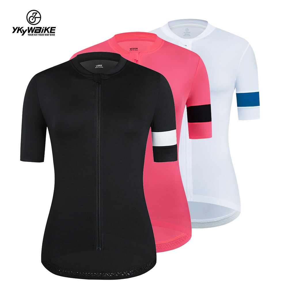 YKYWBIKE Womens Sportwear Cycling Short Sleeve Jersey Bike Bicycle Clothing Top