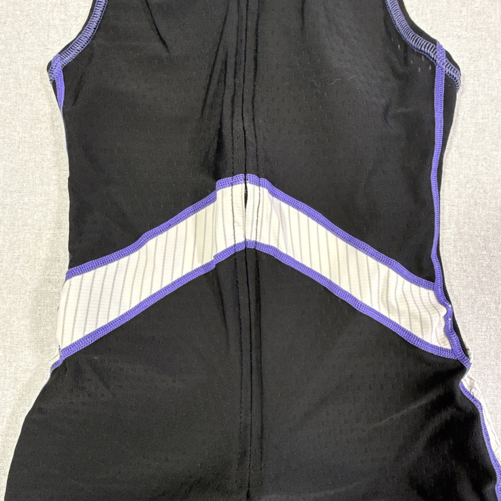 Louis Garneau Women’s Hersey Small Purple Racerback Pro Carbon-X Mesh Tri Top