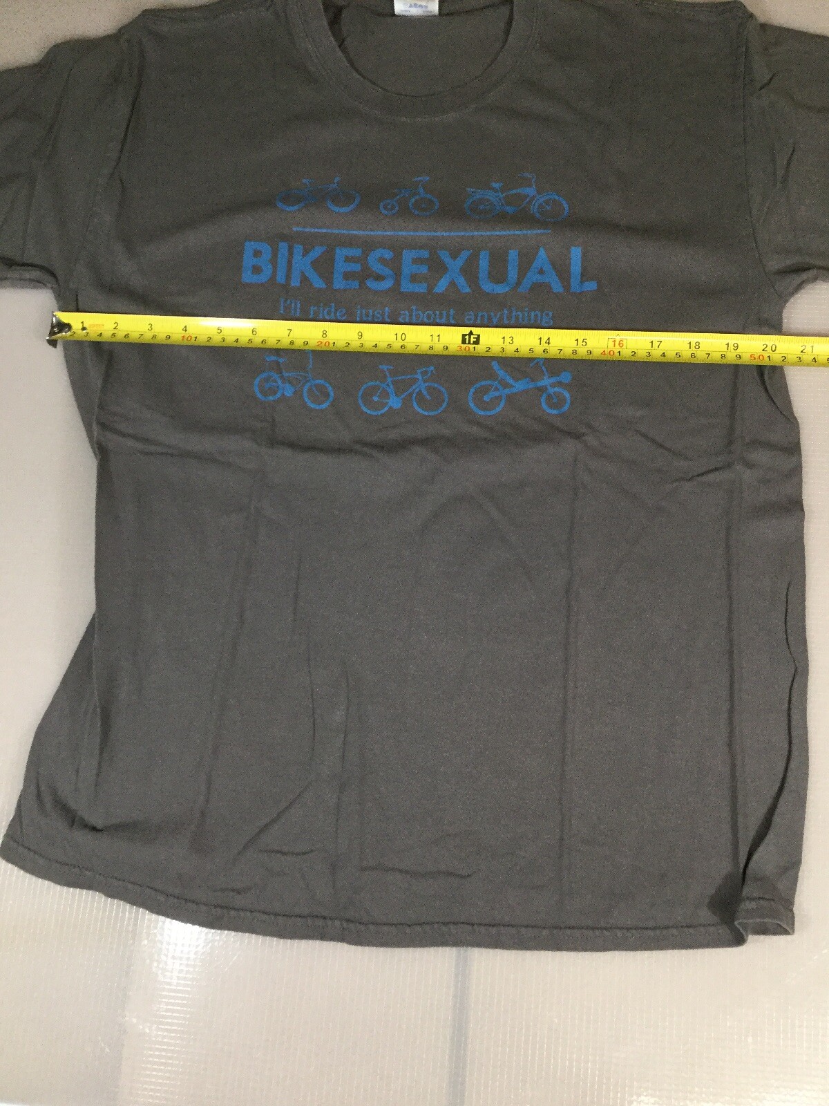 Gildan Mens Size Large L Casual Cycling Shirt (6930-28)