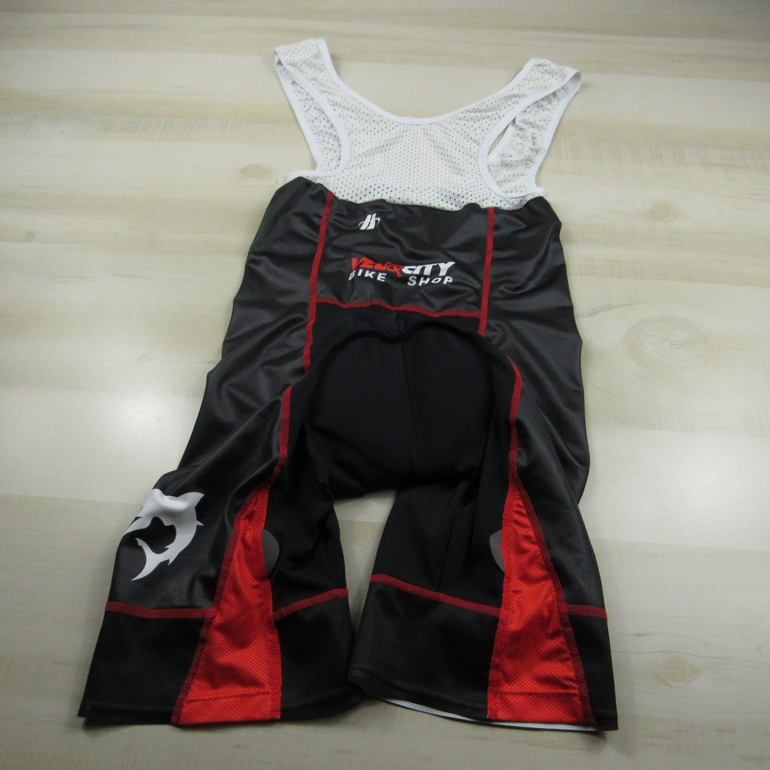 Hincapie Cycling Bib Mens Medium Black White Texas Tech Bib Padding Tights
