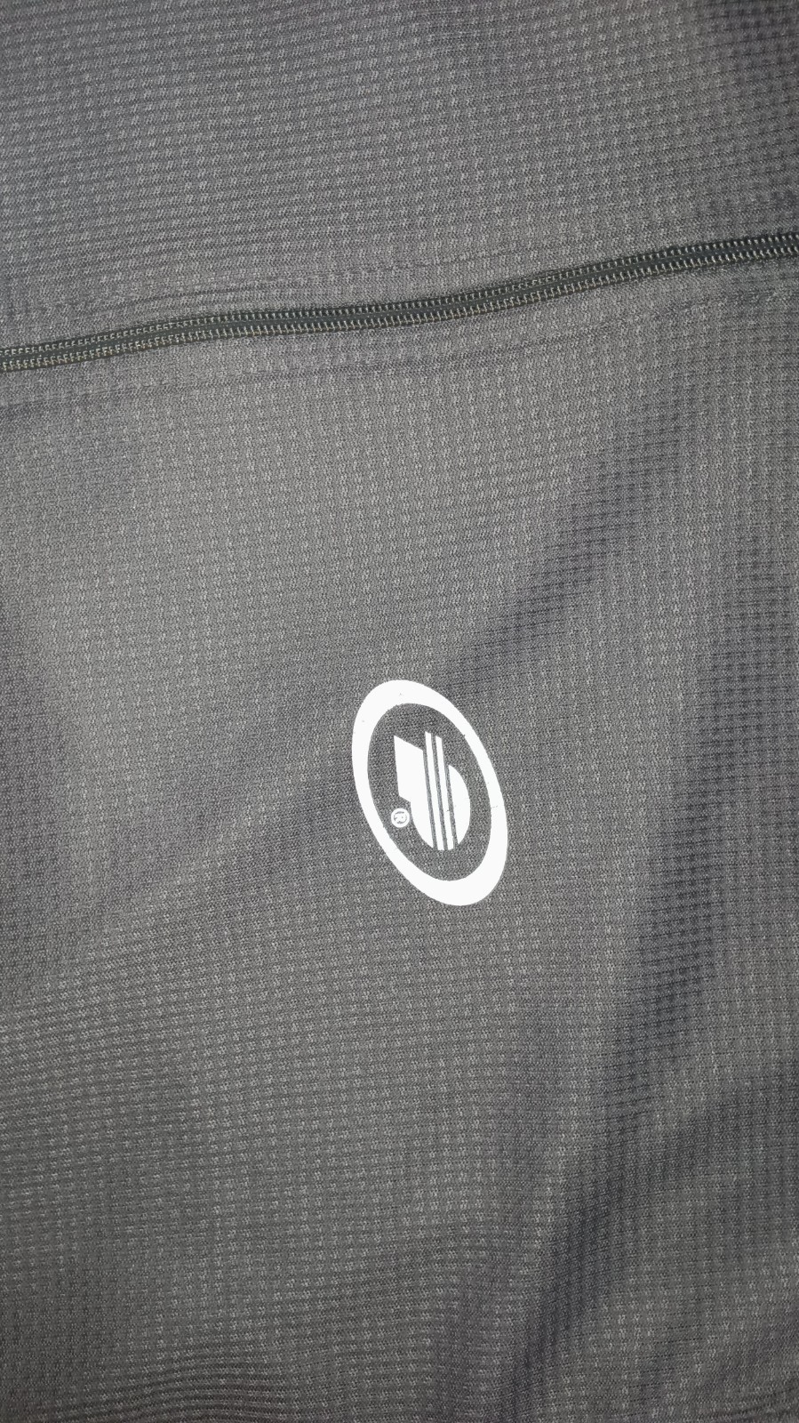 Performance Cycle Jersey Size XXXL Gray Shirt Zip Short Sleeve Adult Top