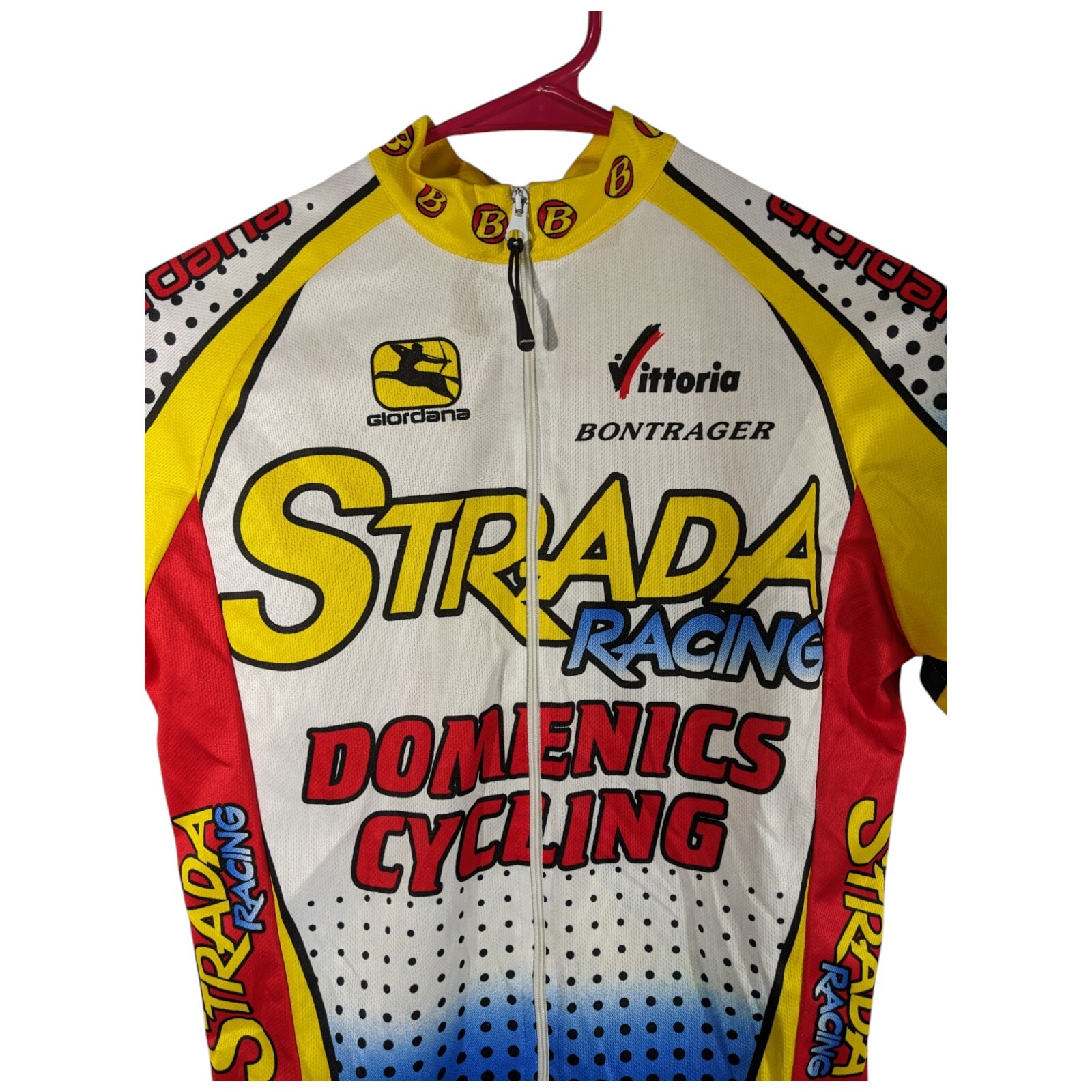 Giordana Cycling Jersey Mens XXS Pro Fit Short Sleeve Strada Racing AZ Pockets