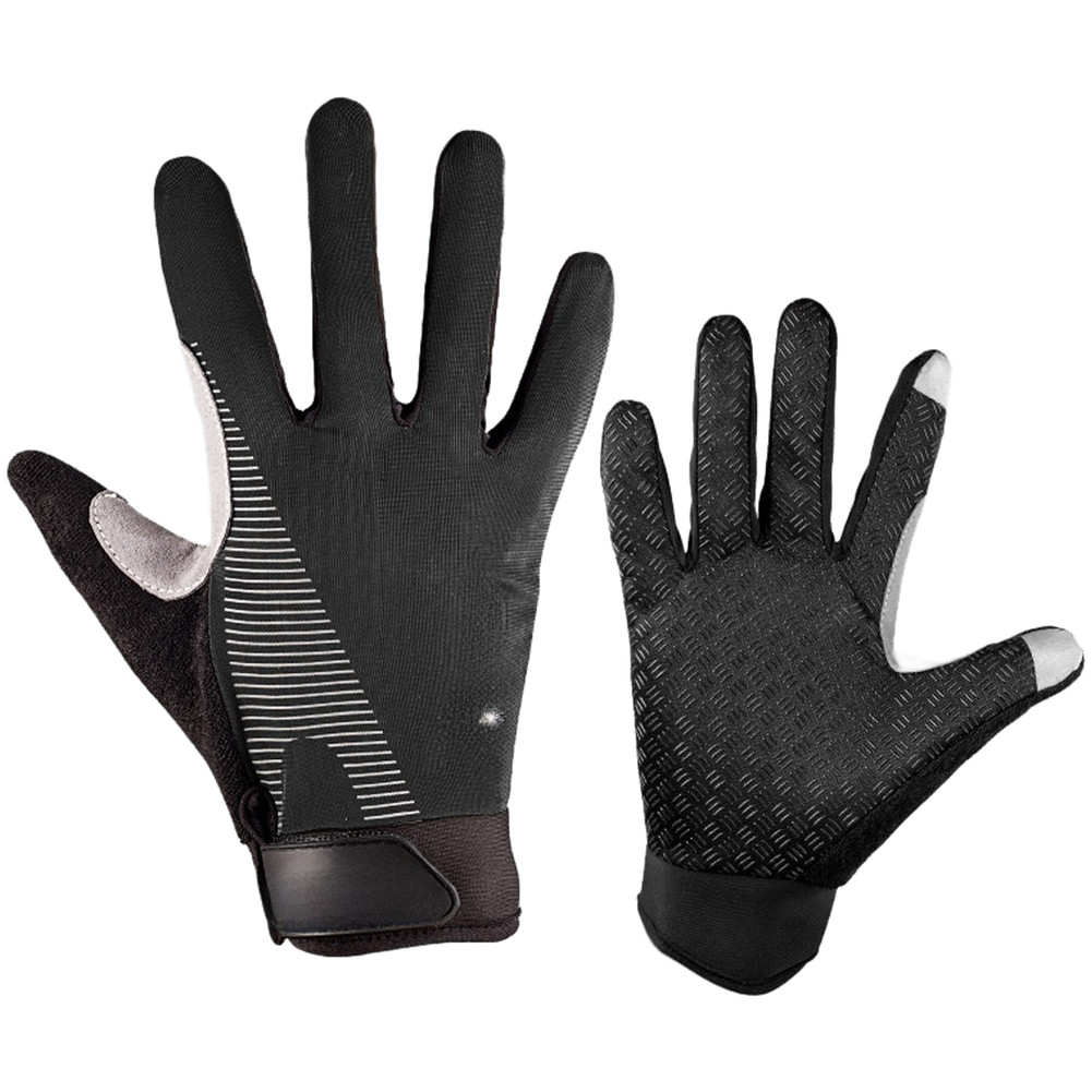 Breathable Full Coverage Cycling Gloves Touchscreen Enabled Anti Slip Palm Pads