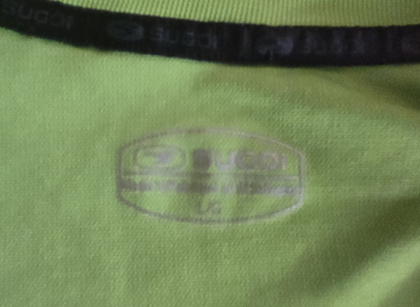 Sugoi Neo Cycling Jersey Men’s L Green Short Sleeve Zip Mock Neck Mesh Athletic